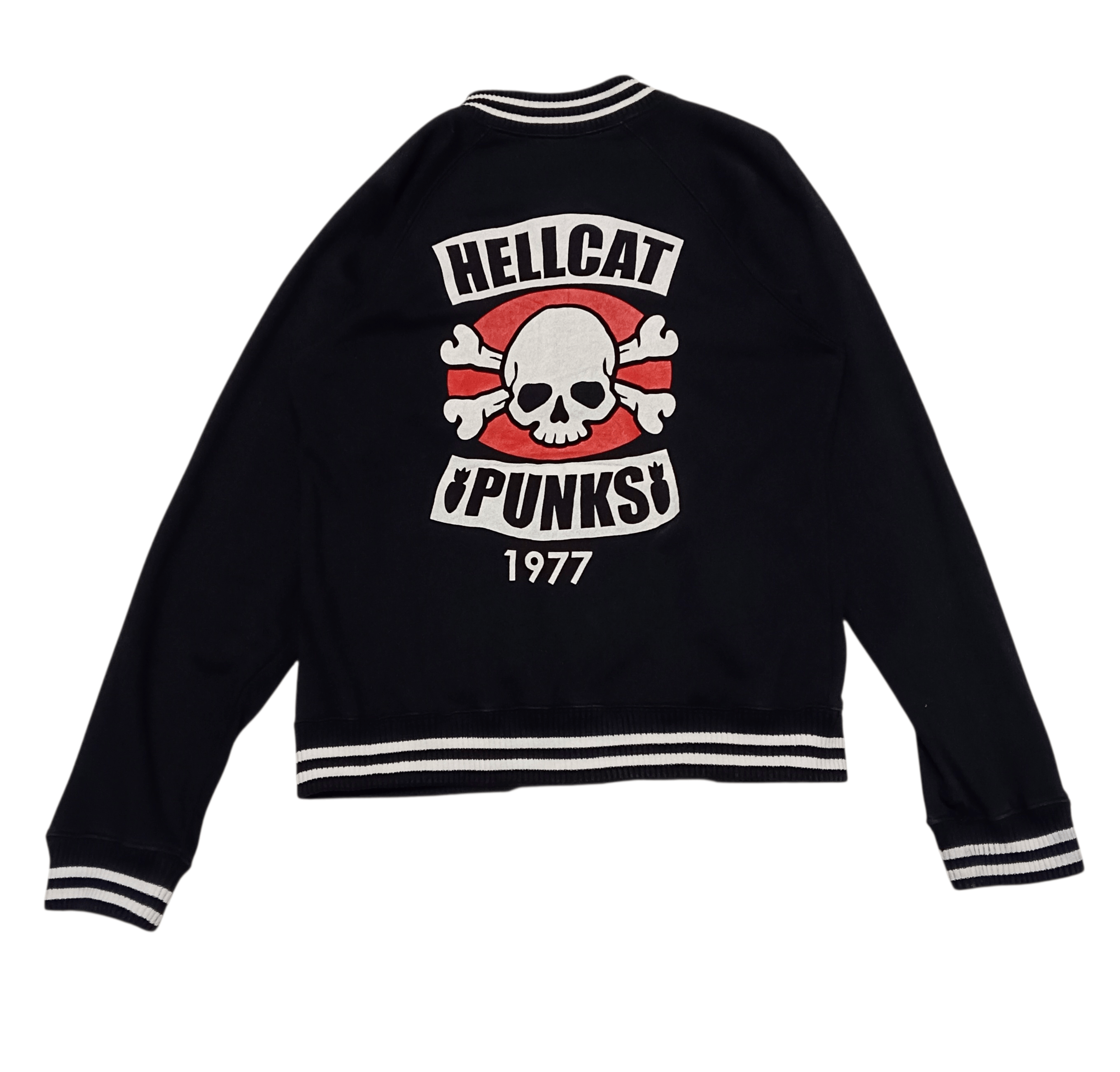Japanese Brand Hellcat Punks Bomb Party Varsity Light Jacket Size US M / EU 48-50 / 2 - 1 Thumbnail