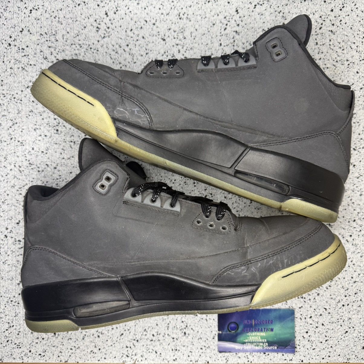 Jordan Brand Jordan 3 5lab3 Reflective Black Size 12 Men Size US 12 / EU 45 - 3 Thumbnail