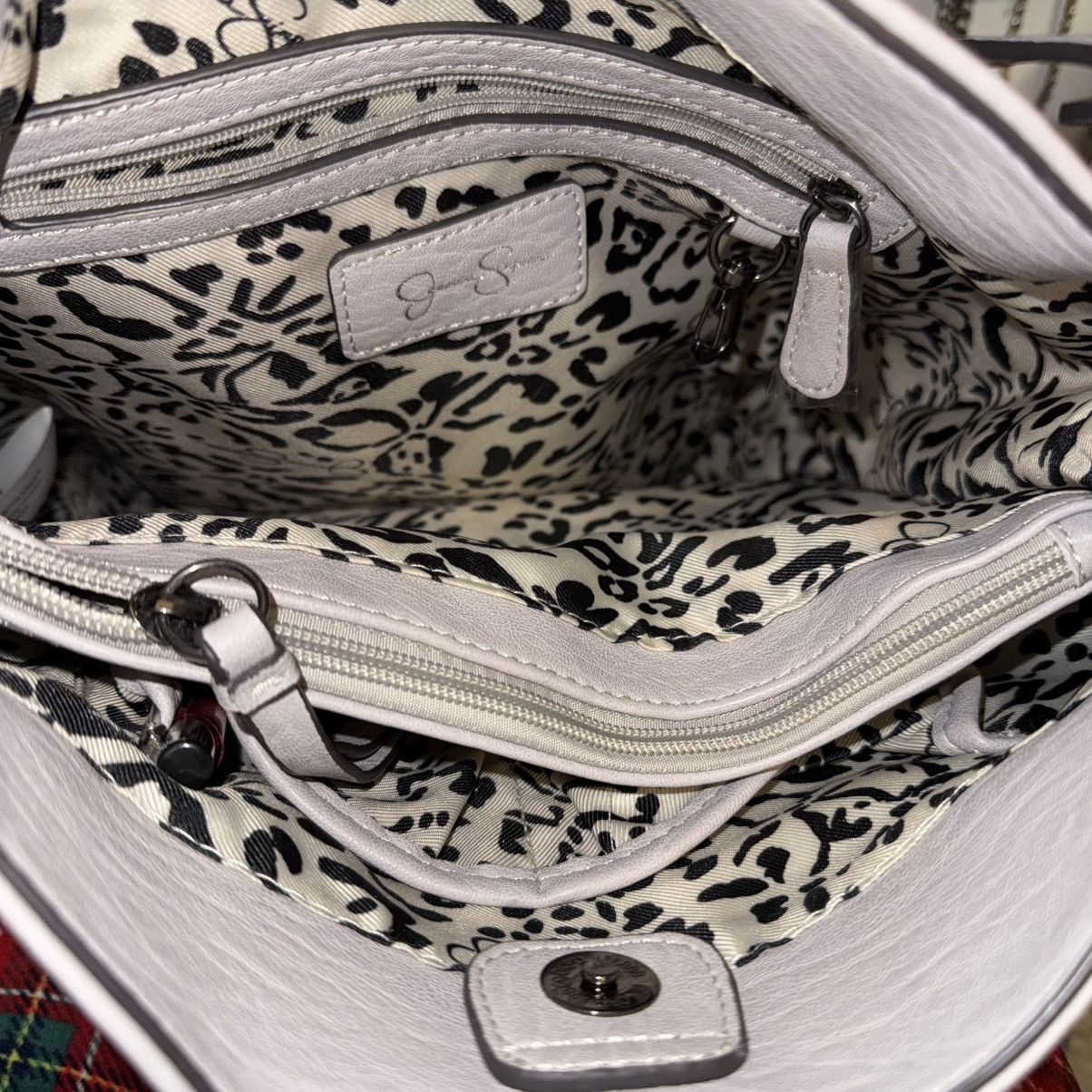 Jessica Simpson Jessica Simpson pale gray Camille tote bag Size ONE SIZE - 6 Thumbnail