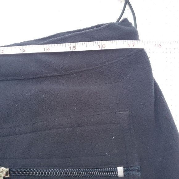 Designer B.U.M. Original Black Fleece Cinched Sz XL Pants Size 34" / US 12 / IT 48 - 9 Thumbnail