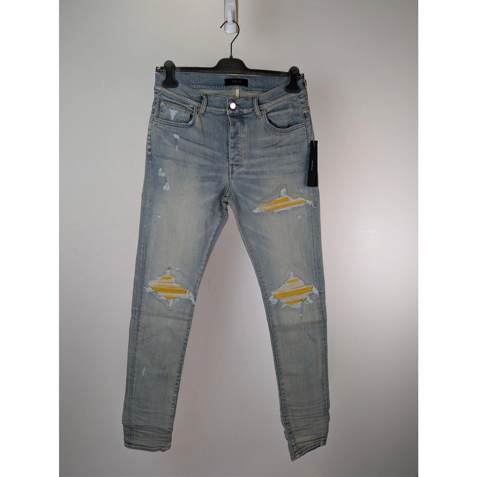 Amiri Amiri MX1 Light Indigo Jeans Sz 33 Blue | Grailed