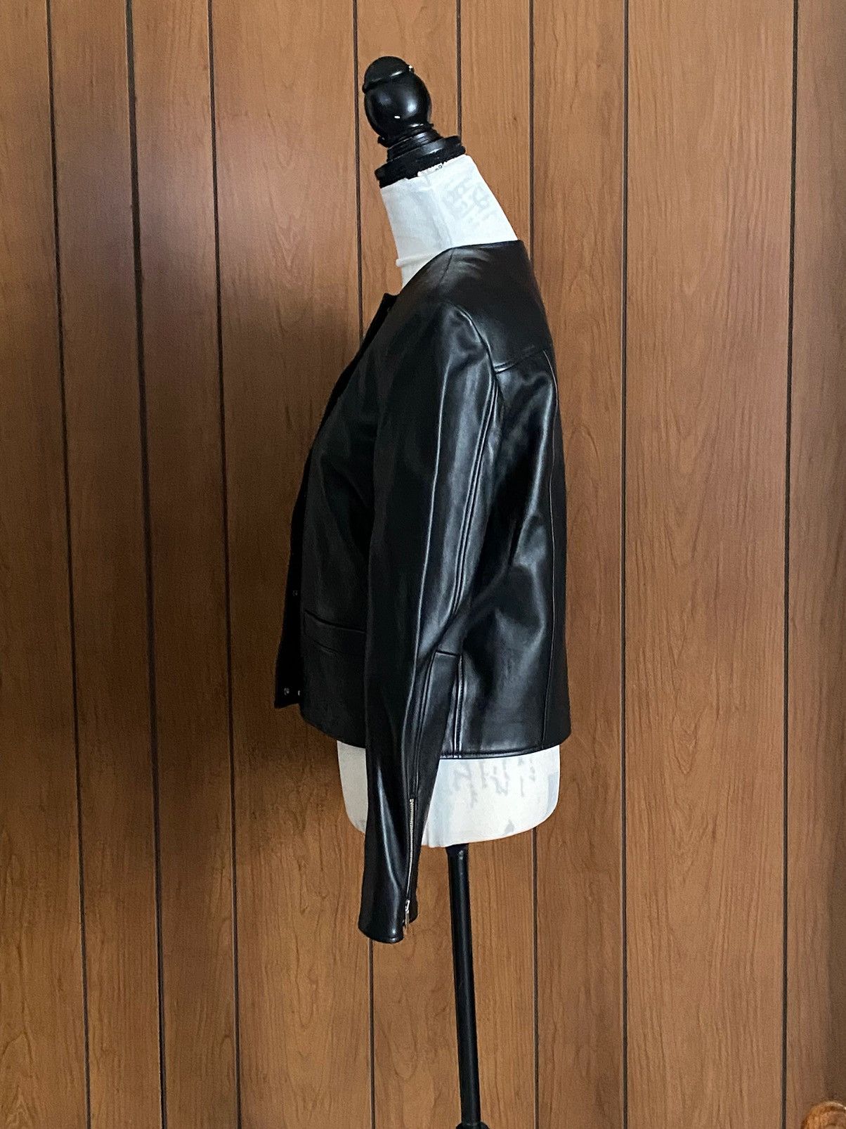 Theory Theory Leather Crop Jacket size 4 Size S / US 4 / IT 40 - 7 Thumbnail