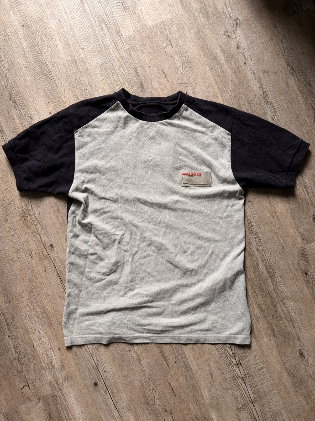Prada Special Prada Luna Rossa 2003 name tag Sailing T-Shirt heavy Size US M / EU 48-50 / 2 - 2 Thumbnail
