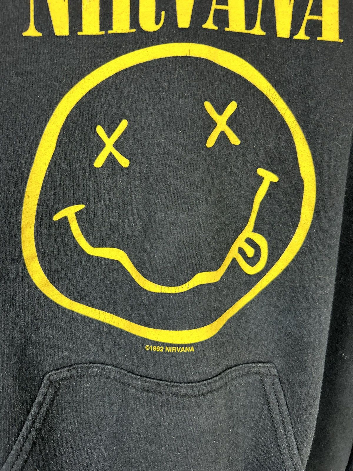 Band Tees × Nirvana × Vintage Vintage Nirvana 1992 Hoodie Size US M / EU 48-50 / 2 - 7 Thumbnail