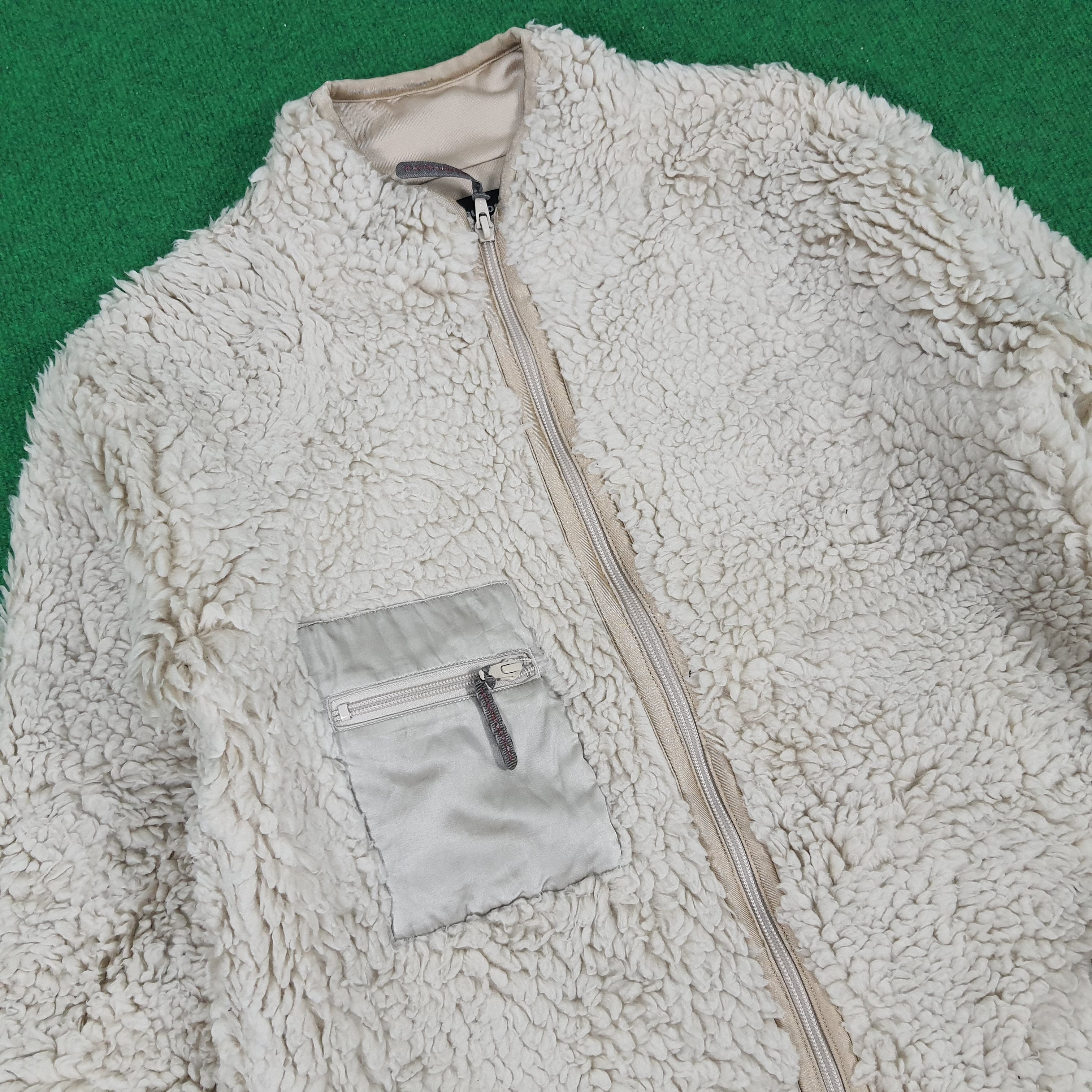 Japanese Brand × mercibeaucoup Vintage Mercibeaucoup Trench Winter Fleece Jacket Size XS / US 0-2 / IT 36-38 - 2 Thumbnail