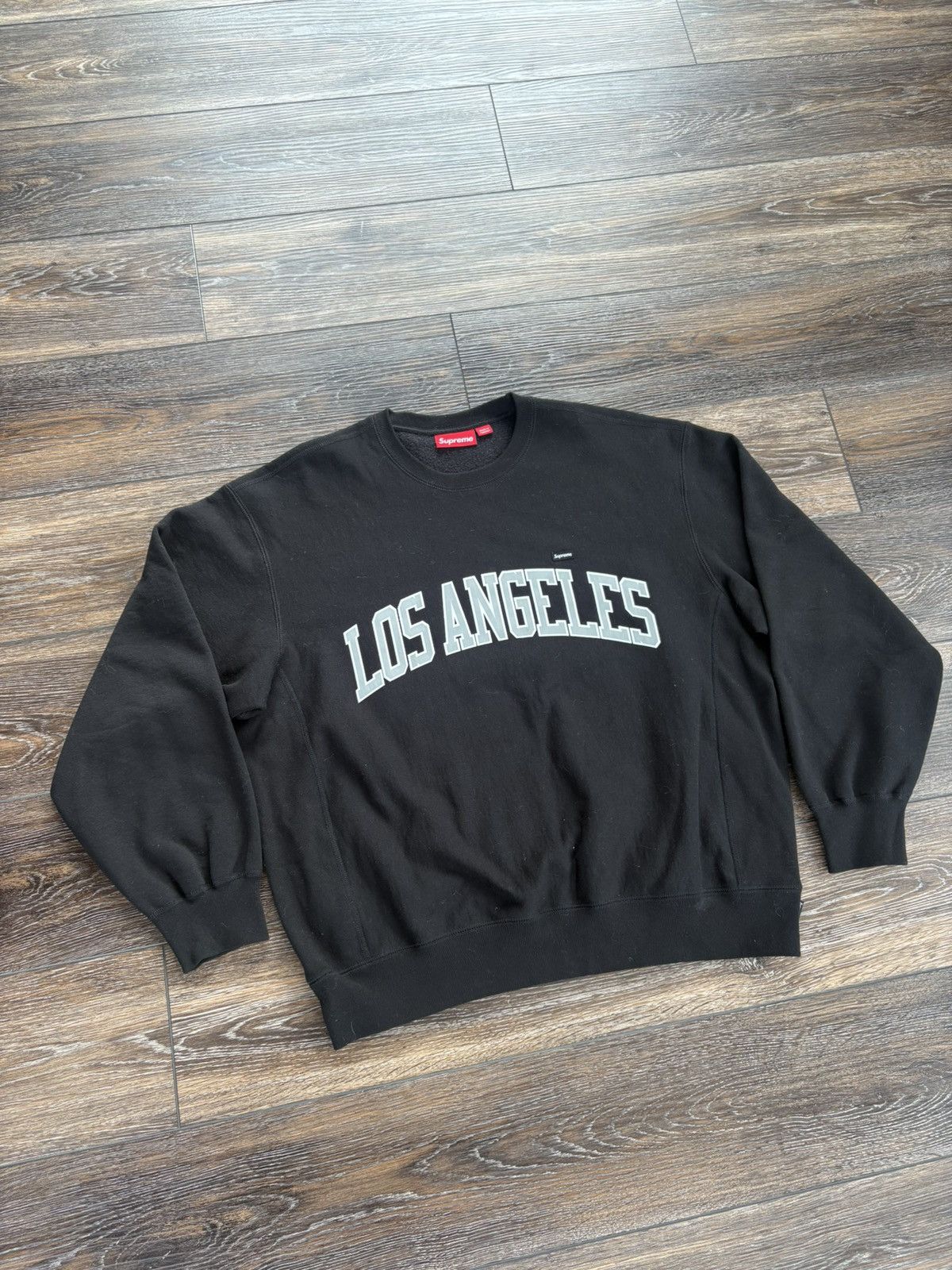 Supreme Supreme Los Angeles Shop Crewneck Black | Grailed