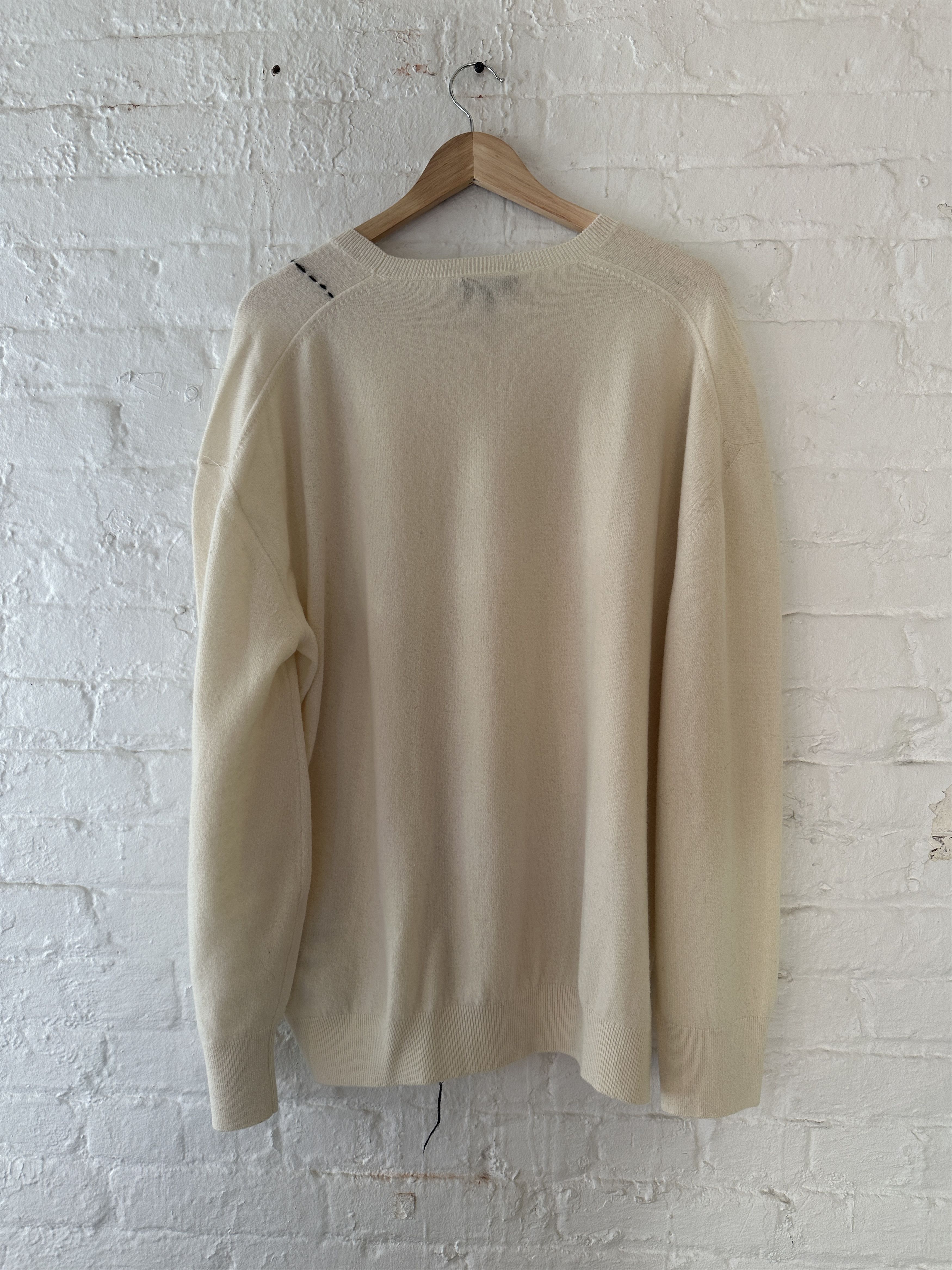 Ann Demeulemeester Ann Demeulemeester Oversized Wool Sweater Size US M / EU 48-50 / 2 - 2 Thumbnail
