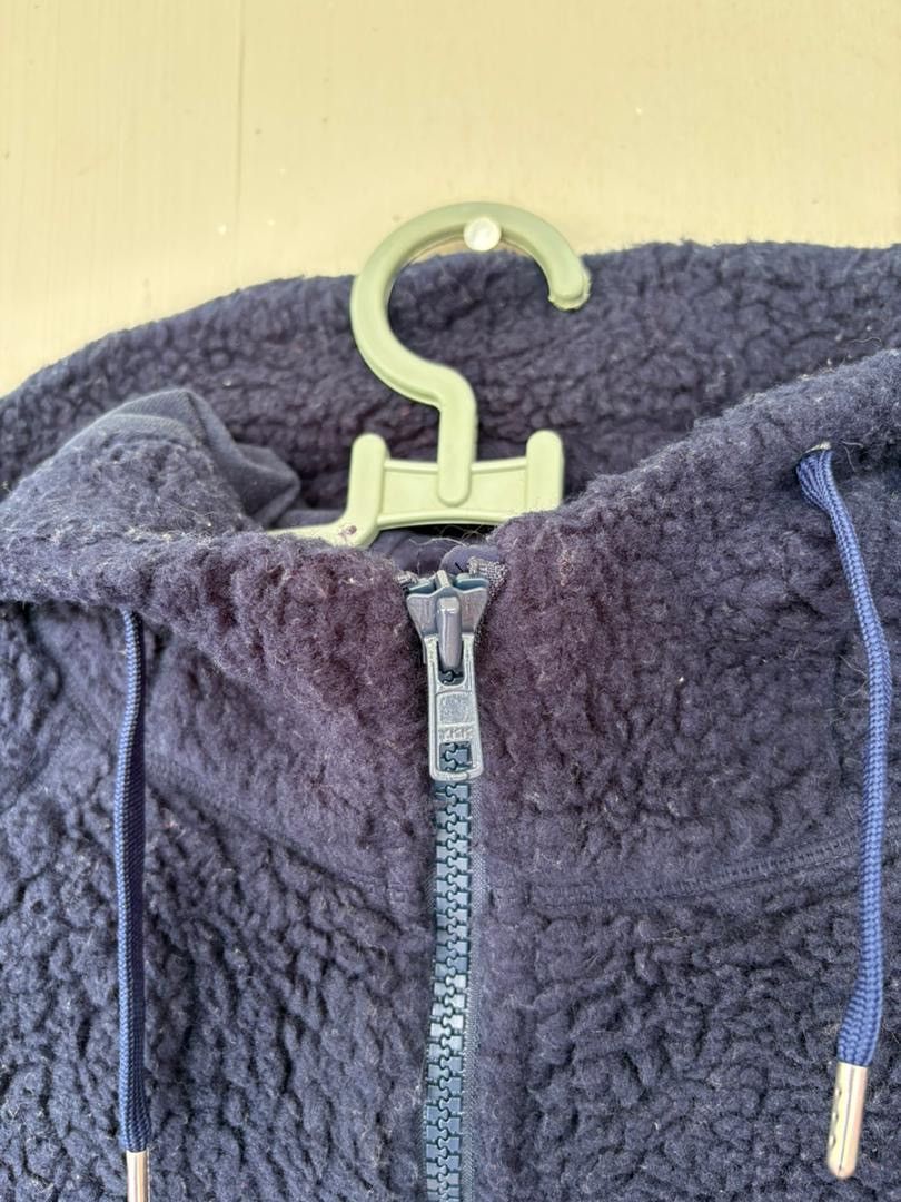 Helly Hansen Vtg Helly hansen Sherpa Fleece Jacket With Hoodies Design Size US S / EU 44-46 / 1 - 10 Thumbnail