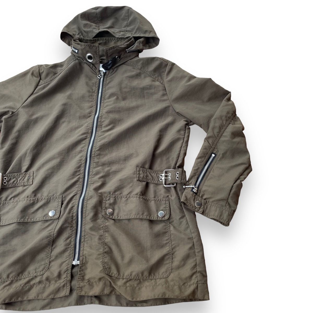 14th Addiction × Le Grande Bleu (L.G.B.) × Otto 🇯🇵 OTTO BONDAGE FULL ZIP NYLON PARKA JACKET Size US M / EU 48-50 / 2 - 4 Thumbnail