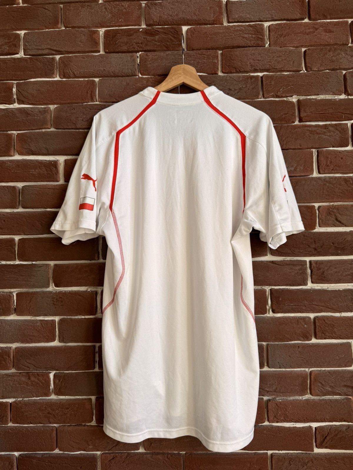 Puma Rare Vintage 2001 PUMA Poland football Jersey Soccer Kit Xl Size US XL / EU 56 / 4 - 2 Thumbnail
