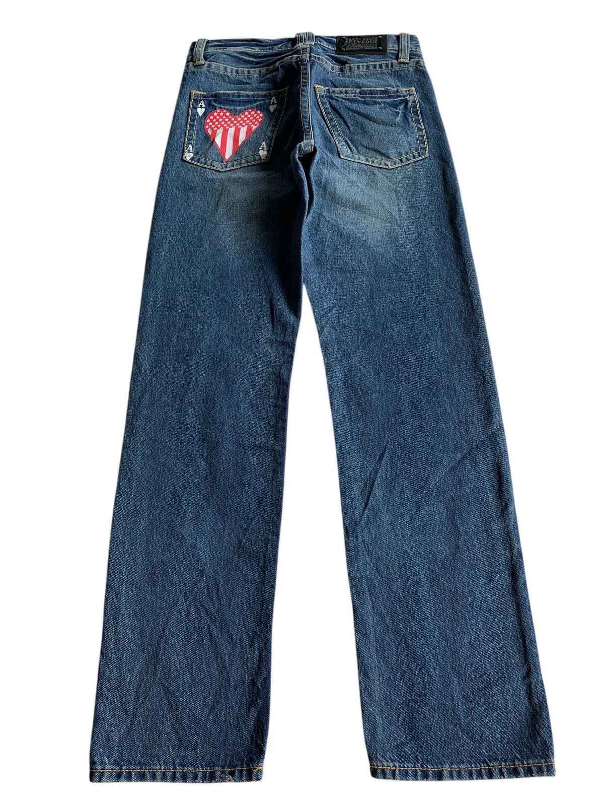Other RARE💥CO&LU SELVEDGE PLAY GAME DISTRESSED DENIM🎌 Size US 29 - 4 Thumbnail