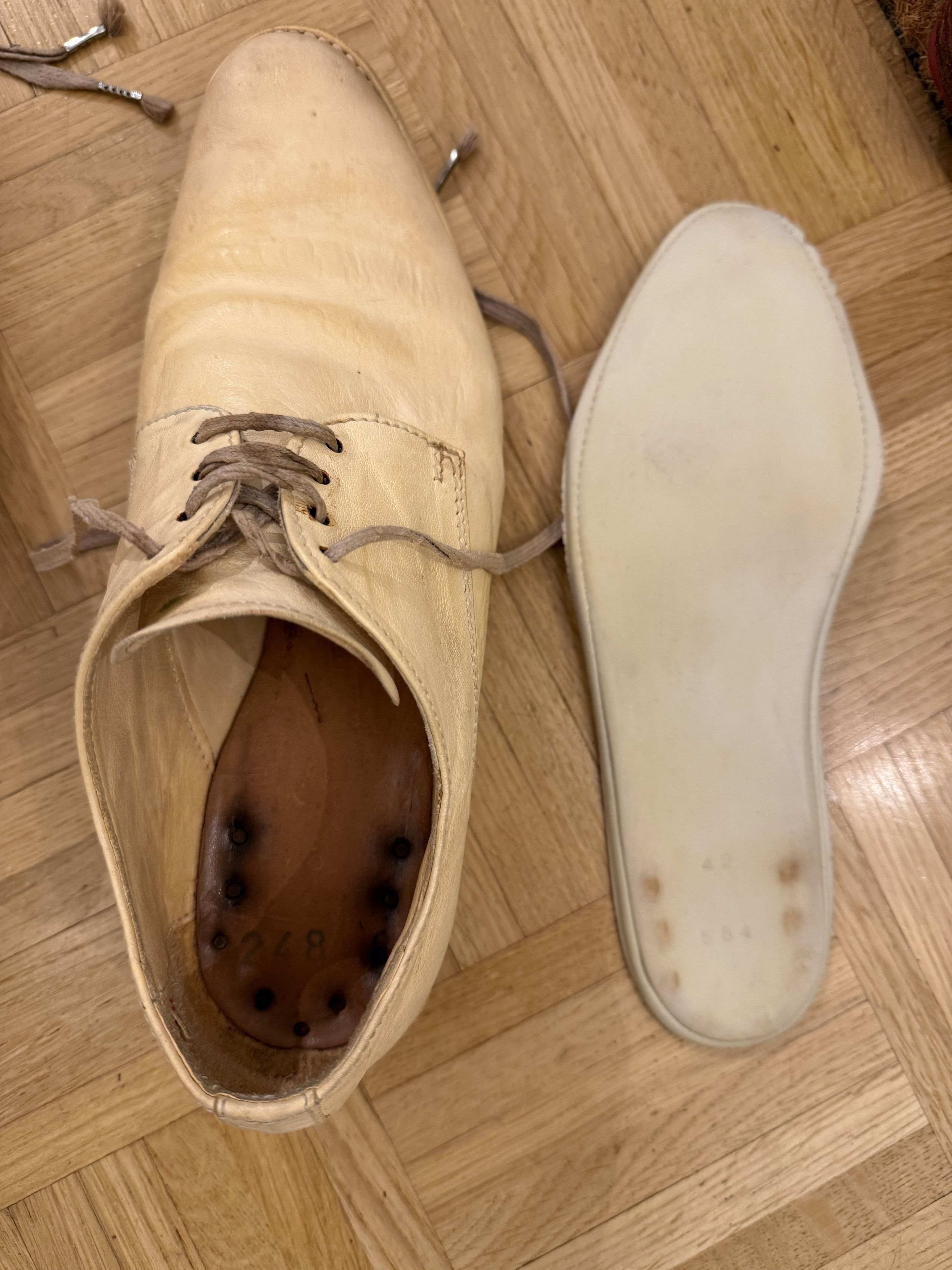 Carol Christian Poell Color 03 Derbies in ROOMS leather, size 7 Size US 9.5 / EU 42-43 - 7 Thumbnail