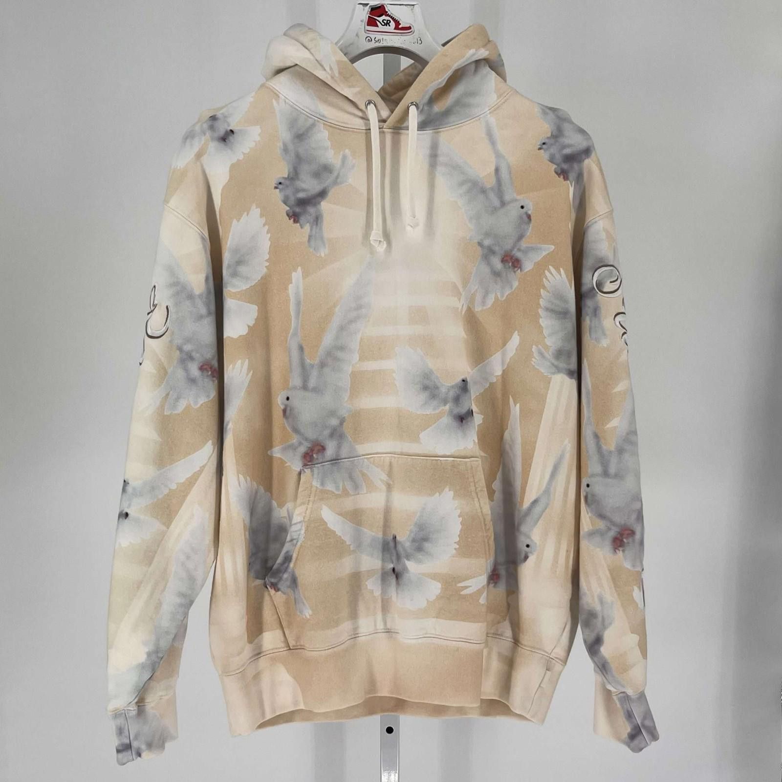 Supreme Supreme Doves Hooded Sweatshirt Tan SS22 New M Size US M / EU 48-50 / 2 - 2 Thumbnail