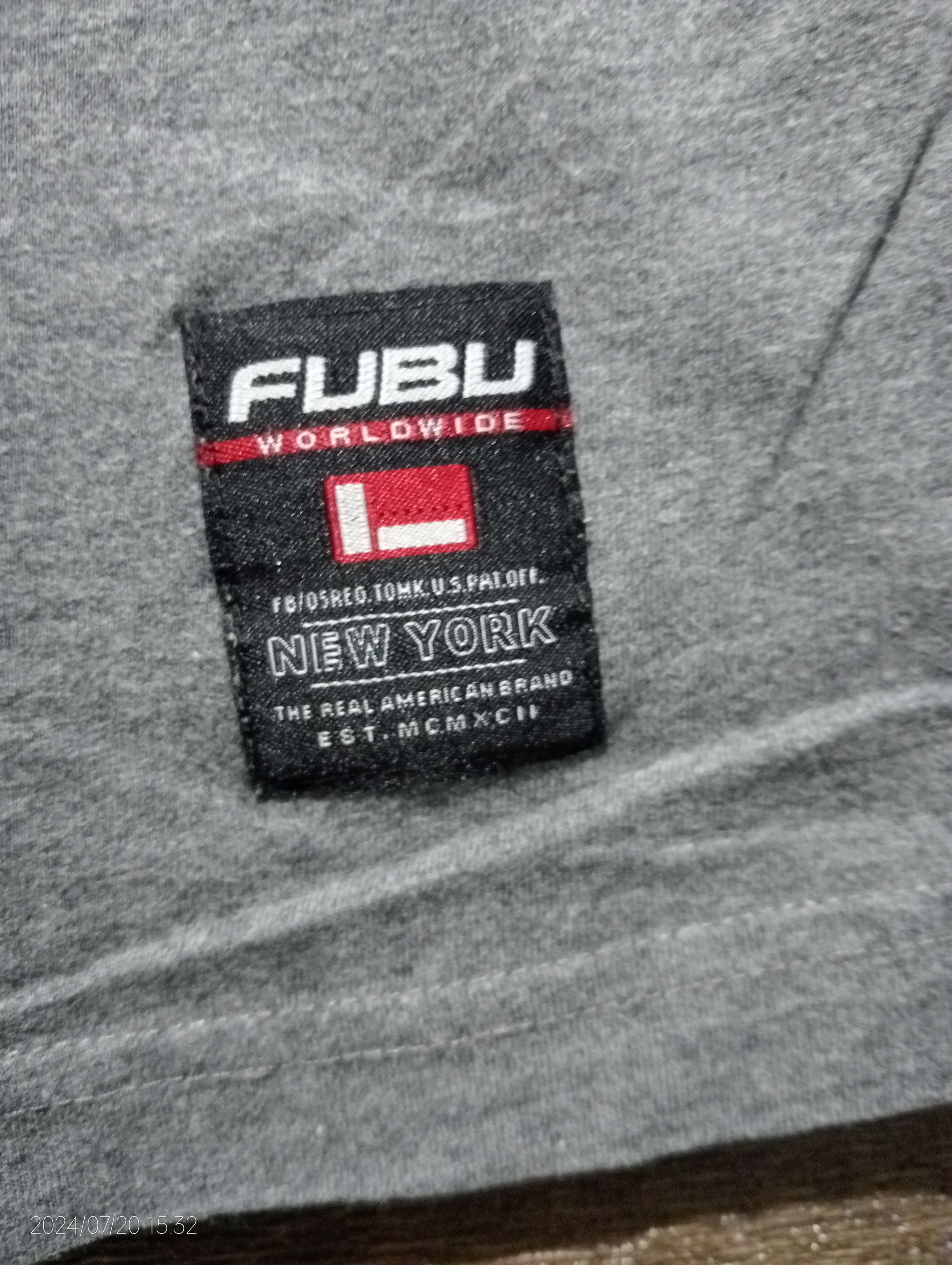 Fubu Vintage Fubu Athl. Dept. Tee Size US S / EU 44-46 / 1 - 8 Thumbnail