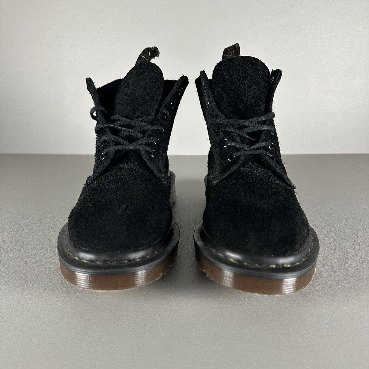 Dr. Martens Dr. Martens 101 Made in England Suede Ankle Boots in black Size US 7.5 / IT 37.5 - 3 Thumbnail