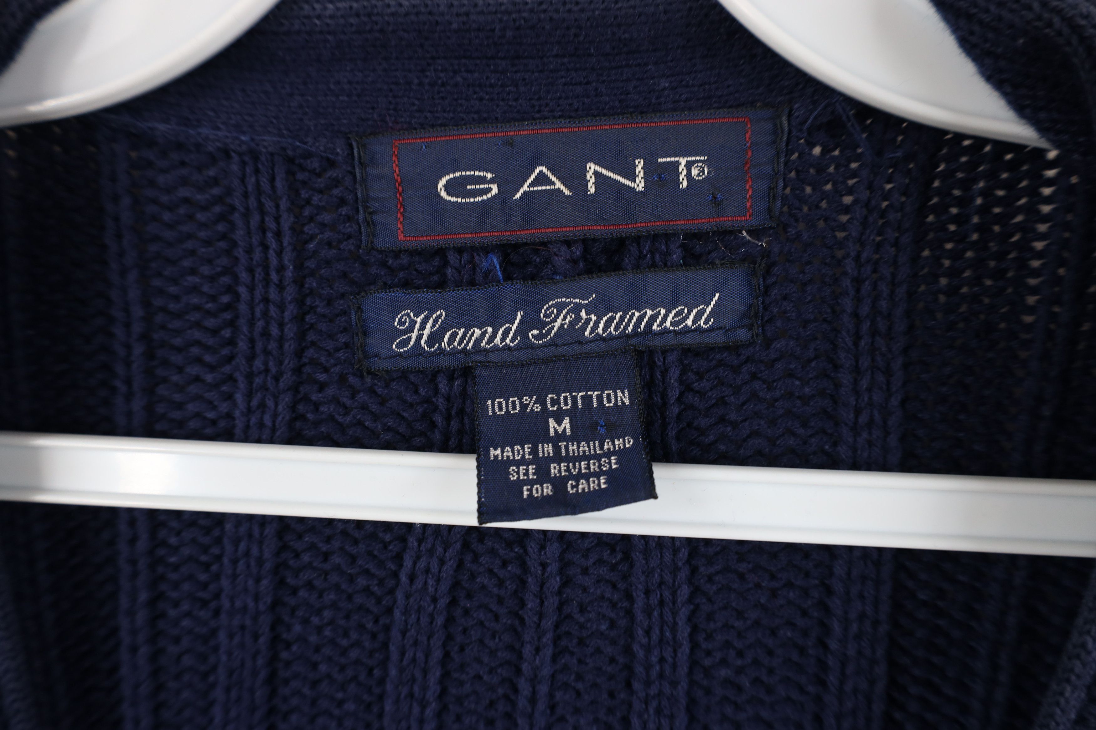 Vintage Vintage 90s Dapper Chunky Cable Knit Cardigan Sweater Size US M / EU 48-50 / 2 - 5 Thumbnail
