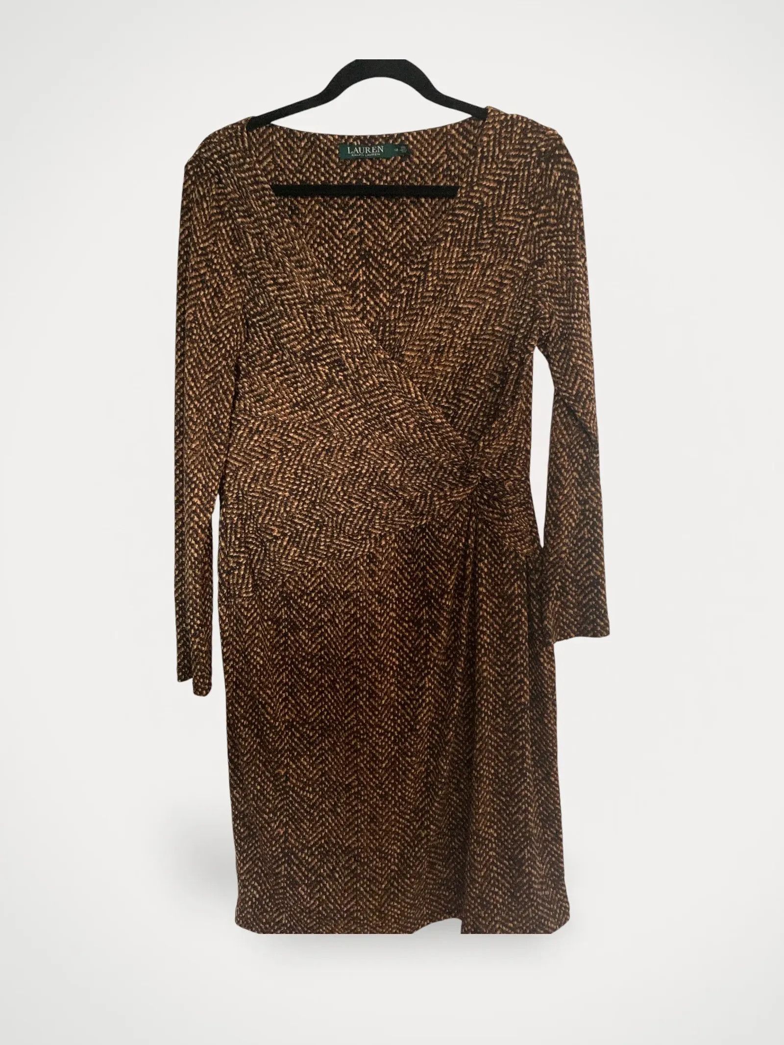 Ralph Lauren Ralph Lauren Wrap dress, snake print Dress Size L / US 10 / IT 46 - 1 Thumbnail
