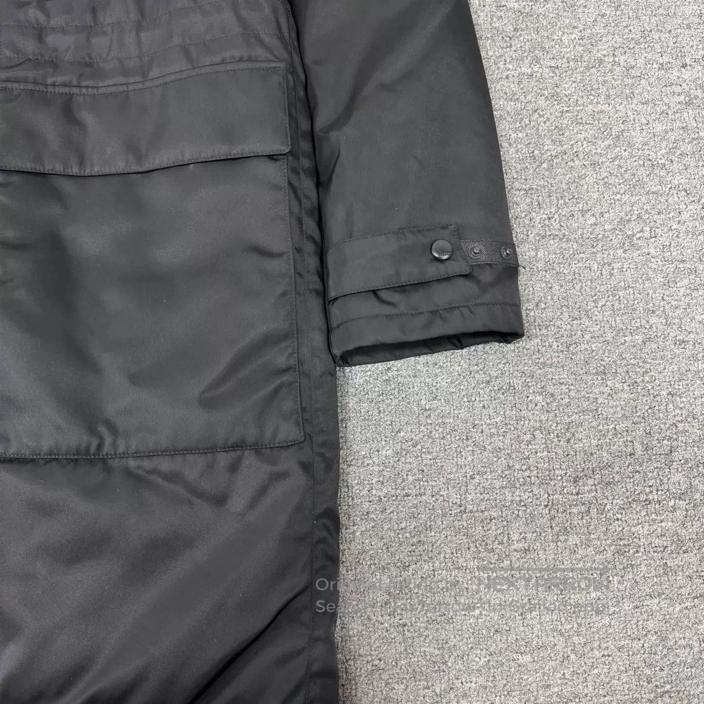 Prada Black Long Hooded Heavy Winter Coat. Size US M / EU 48-50 / 2 - 5 Thumbnail