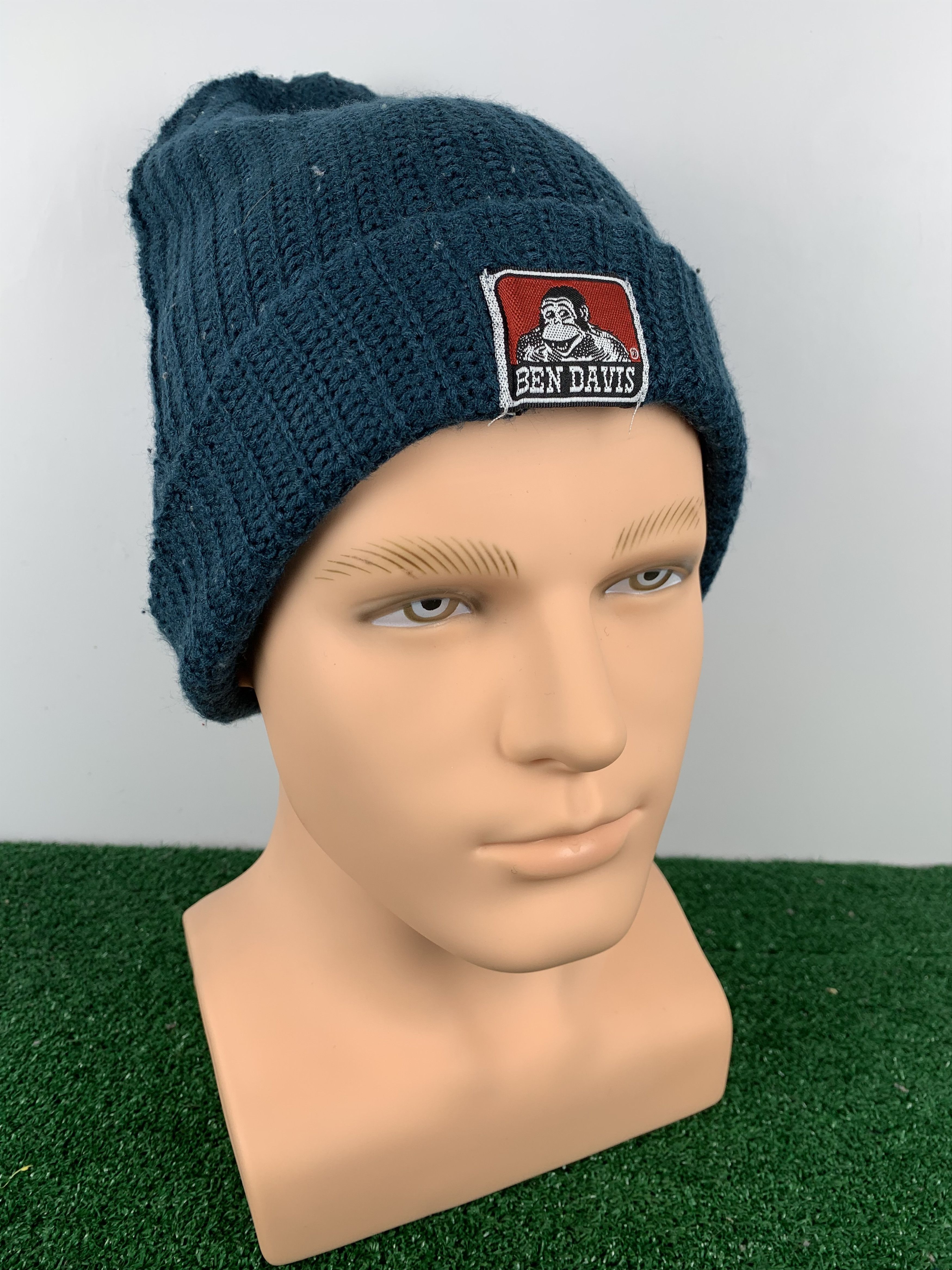 Ben Davis Vintage Ben Davis Beanie Hat Snow Cap BA0016 Size ONE SIZE - 1 Thumbnail