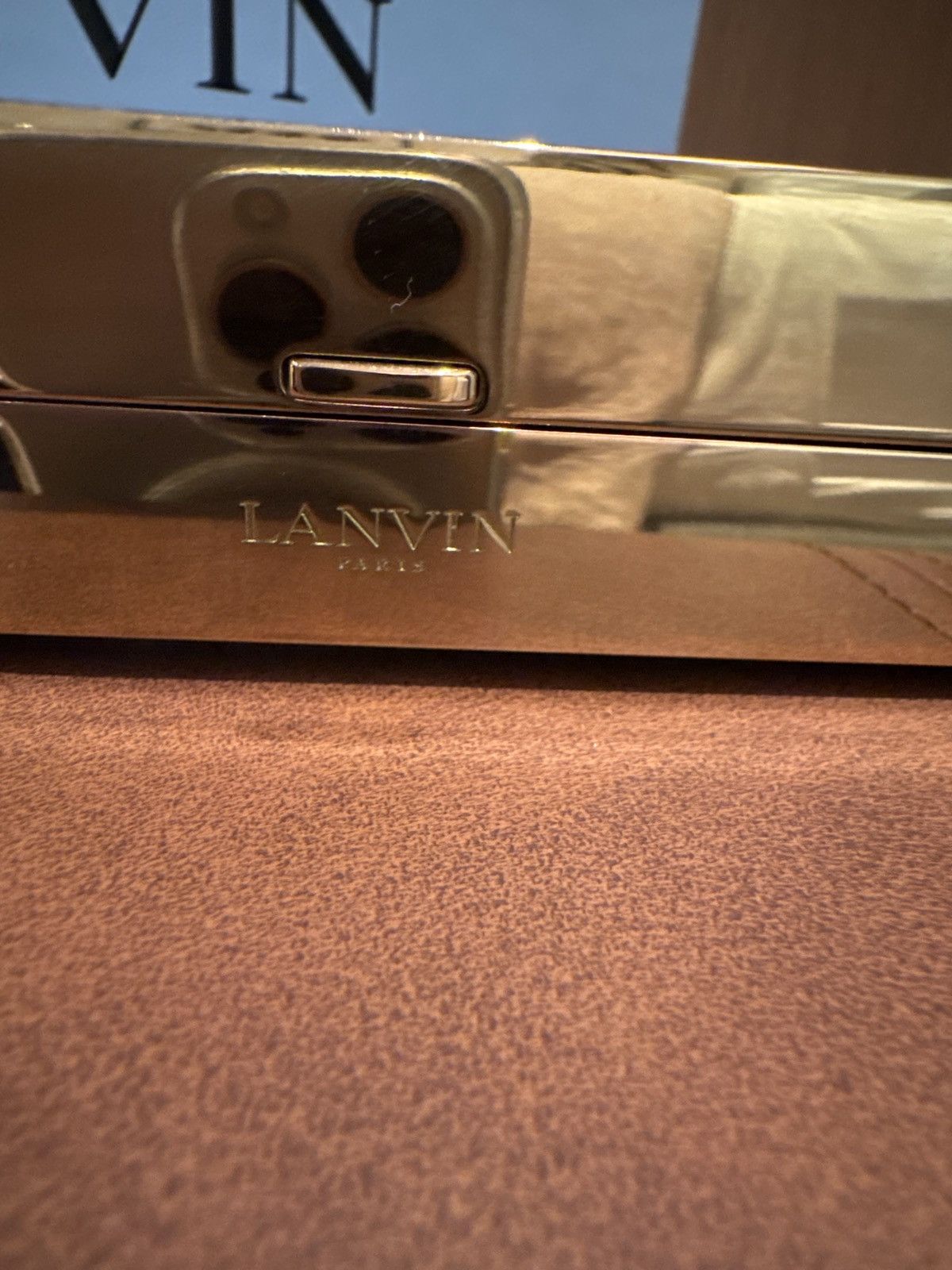 Lanvin Lanvin Love Clutch 2019 LW-BGCEM6-RESA-P16 Size ONE SIZE - 7 Thumbnail
