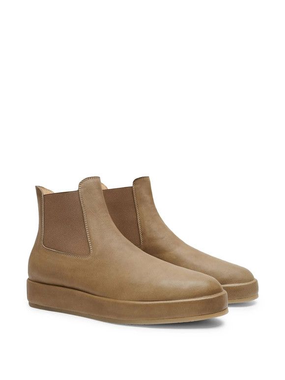 Fear of God o1mle0326 Chelsea Wrapped Leather Boots in Brown Size US 7.5 / EU 40-41 - 1 Thumbnail