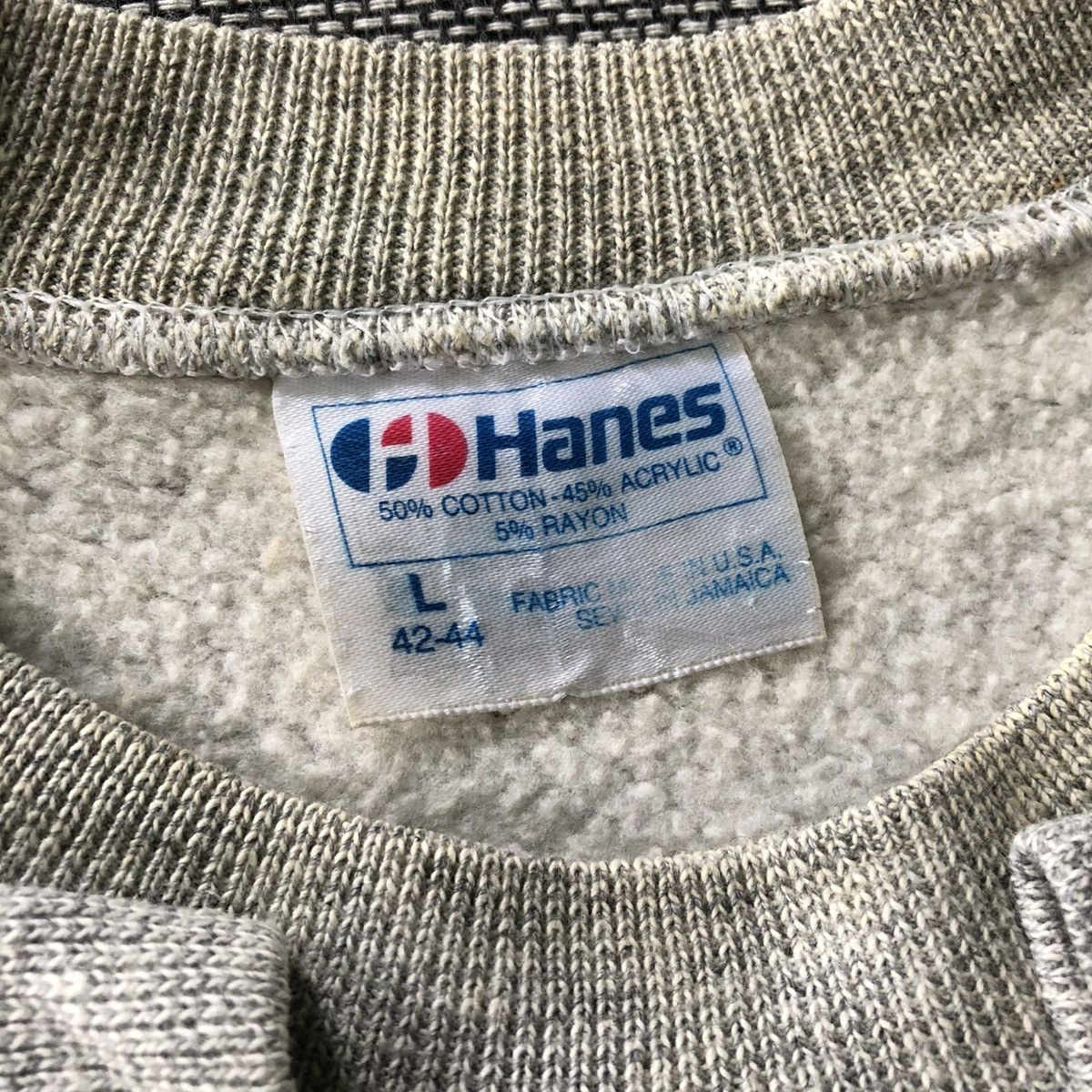 Hanes 1980s KLEIN Bicycles Big Back Pint Logo Crewneck Sweatshirt Size US L / EU 52-54 / 3 - 9 Thumbnail