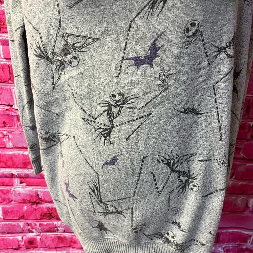 Disney Tim Burton The Nightmare Before Christmas Crew Neck Sweater Size XS / US 0-2 / IT 36-38 - 3 Thumbnail