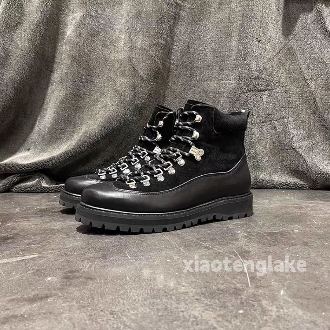 Vintage Unisex outdoor utility sports mountain hiking boots Size US 10 / EU 43 - 4 Thumbnail