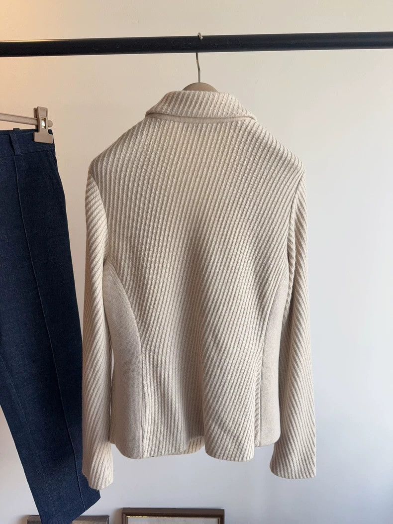 Loro Piana Loro Piana Cashmere Knit Jacket- Size US XL / EU 56 / 4 - 2 Thumbnail