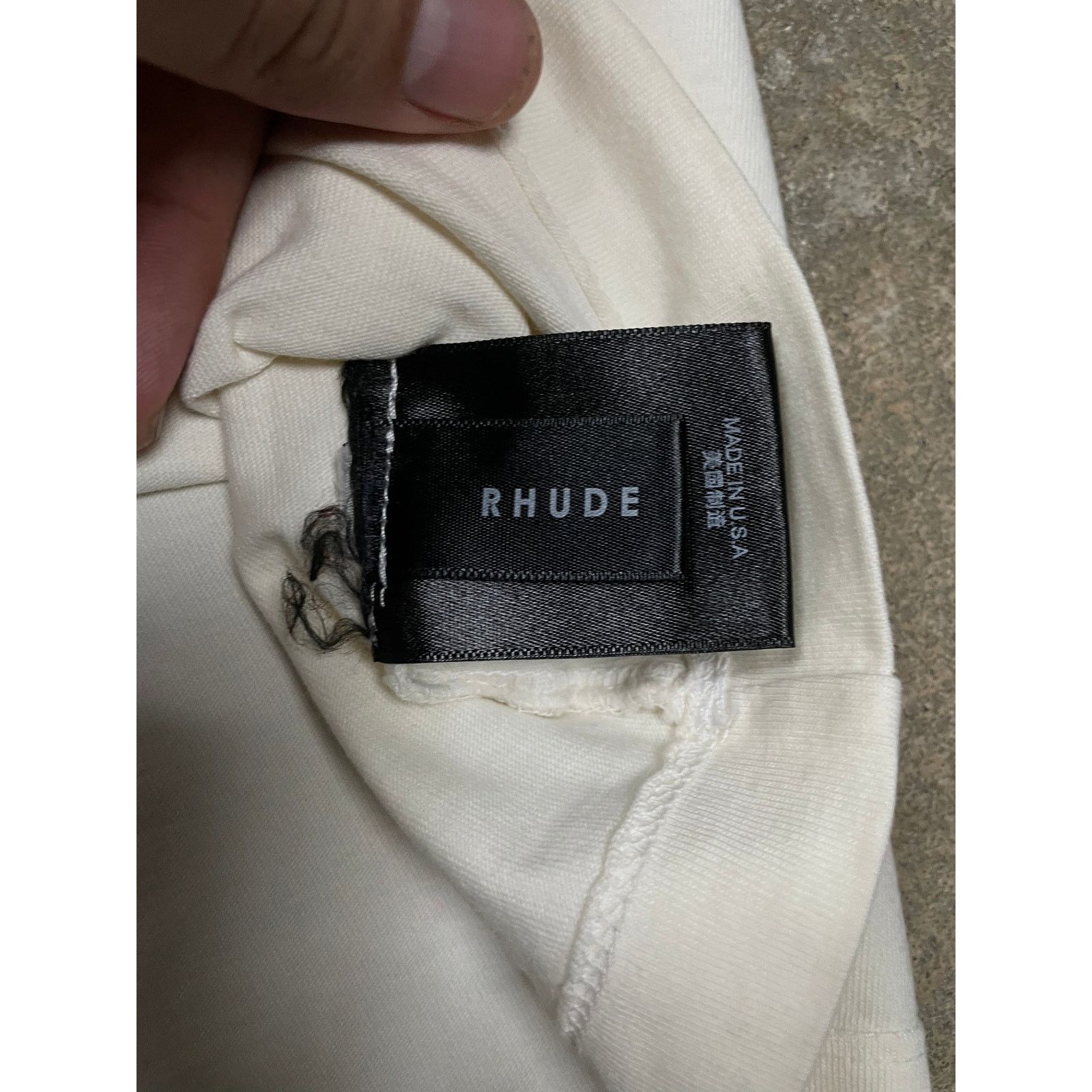 Rhude Rhude Angel Tee Cream Used Small Size US S / EU 44-46 / 1 - 6 Thumbnail