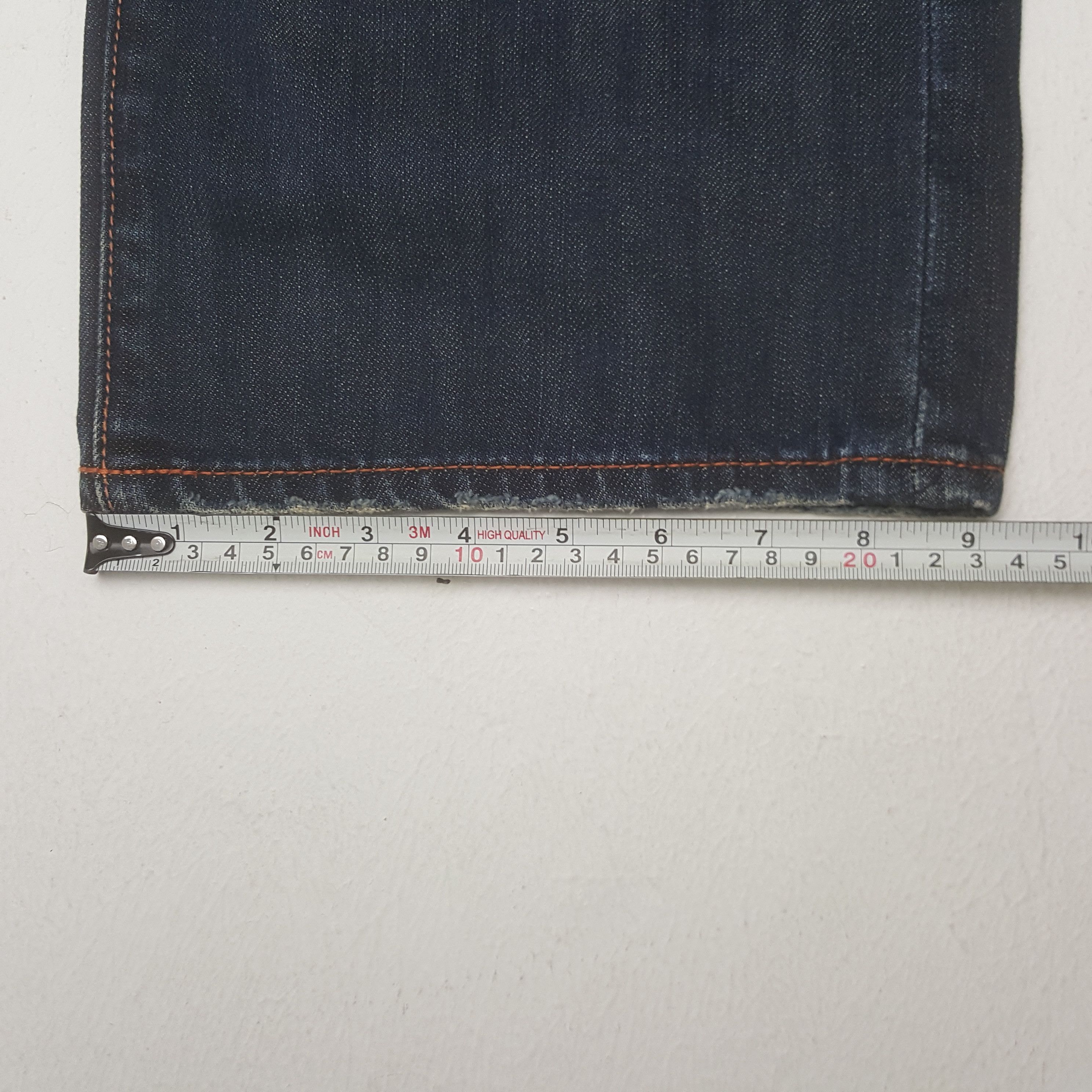 Ed Hardy Vintage Ed Hardy American Designer Embroidery Art Jeans Size US 31 - 13 Thumbnail
