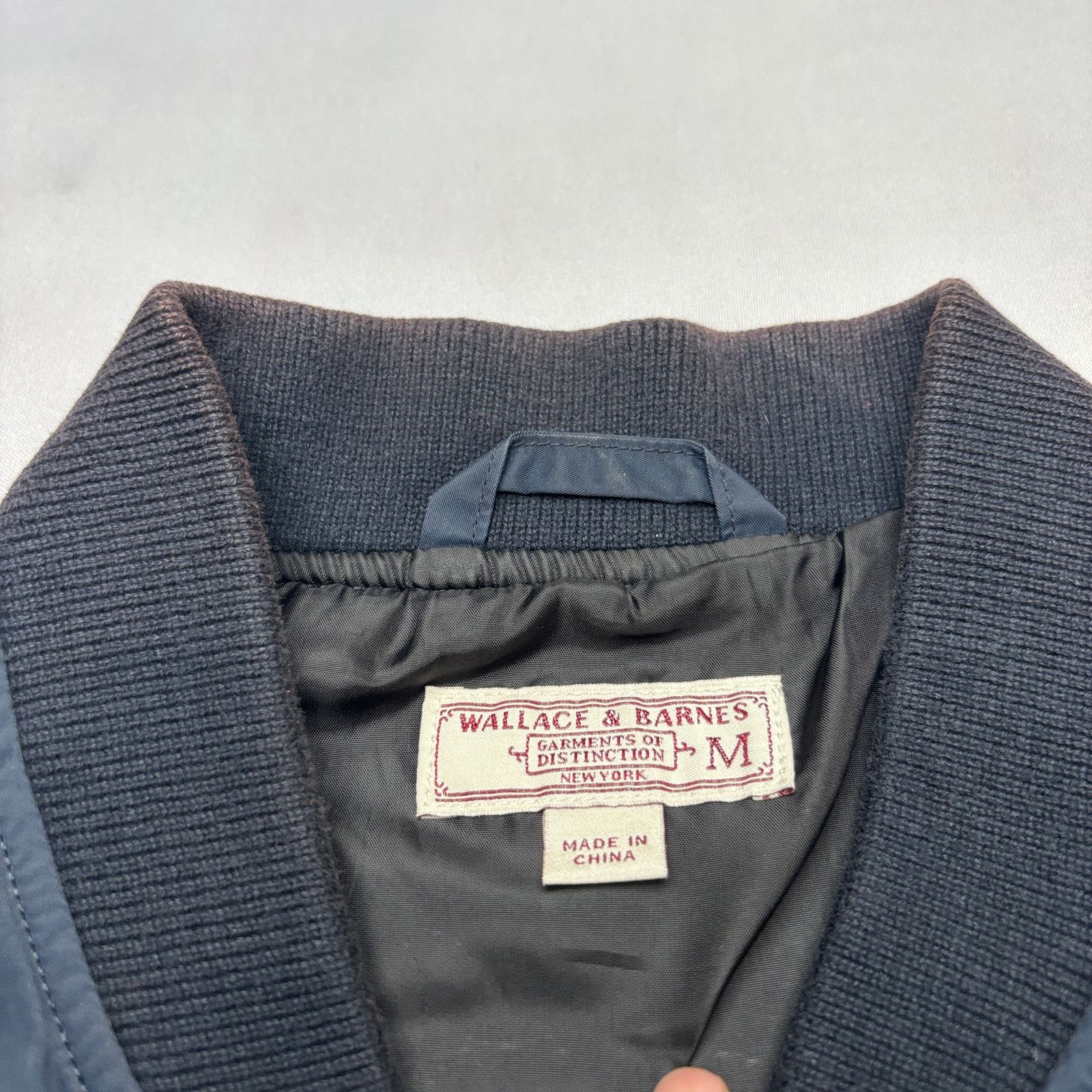 Wallace & Barnes Wallace & Barnes J.Crew Bomber Jacket Men's Medium Nylon Size US M / EU 48-50 / 2 - 4 Thumbnail
