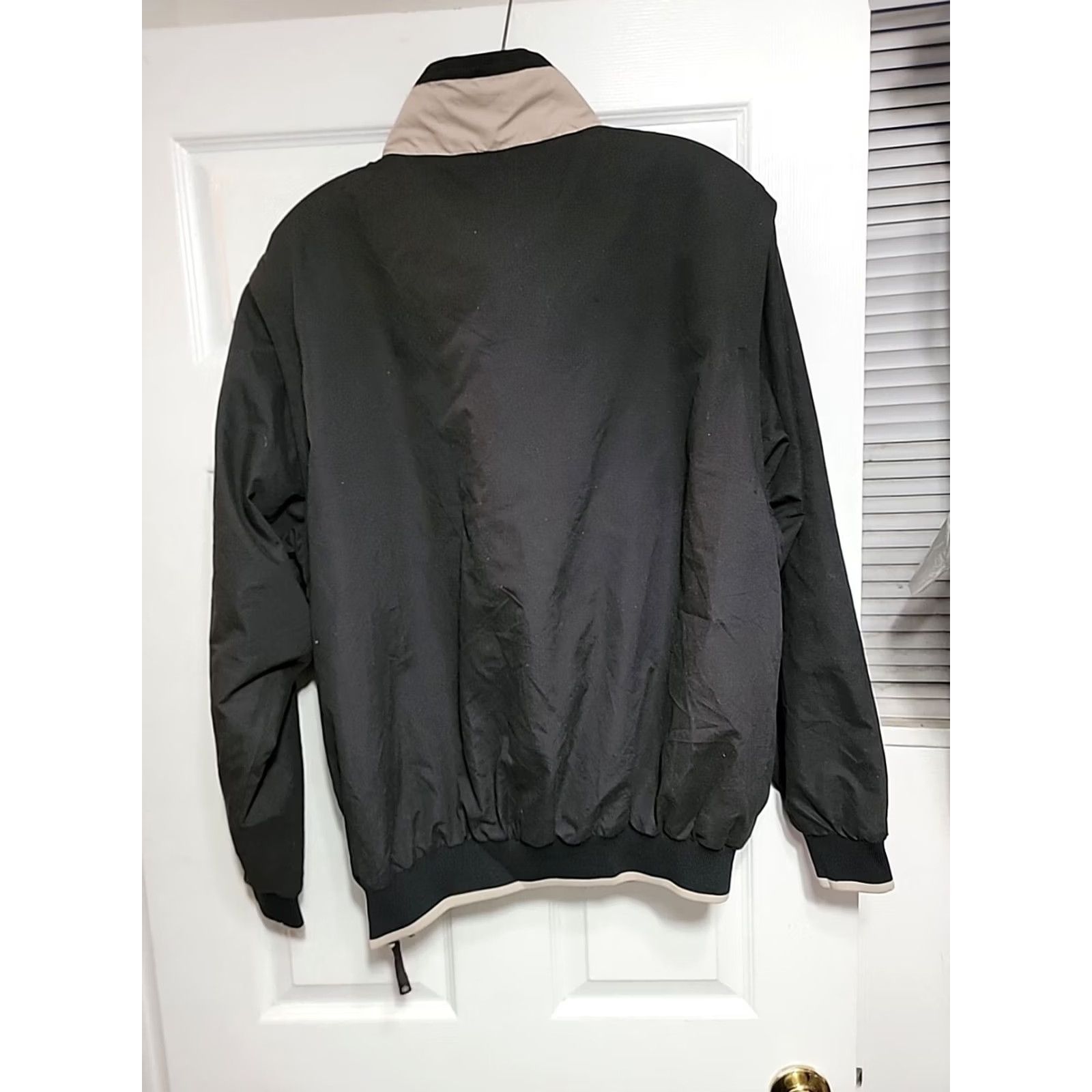 Sony VINTAGE Vantage Windbreaker Vest Quarter Zip Jacket Mens M Black 90s Graphic Print All Seasons Zip Size US M / EU 48-50 / 2 - 6 Thumbnail