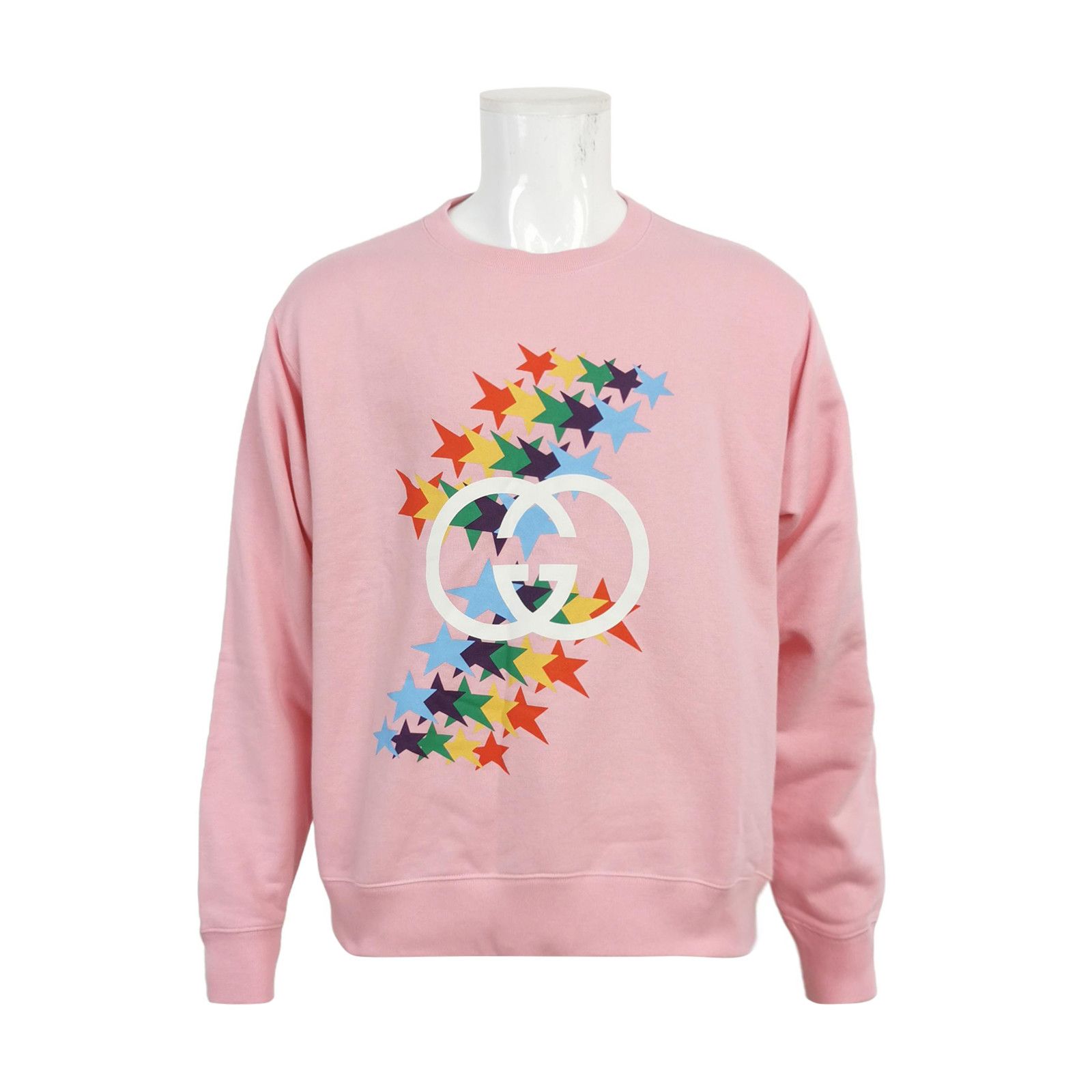 Gucci Gucci Rainbow Star Logo Sweatshirt Size M Size US M / EU 48-50 / 2 - 1 Thumbnail