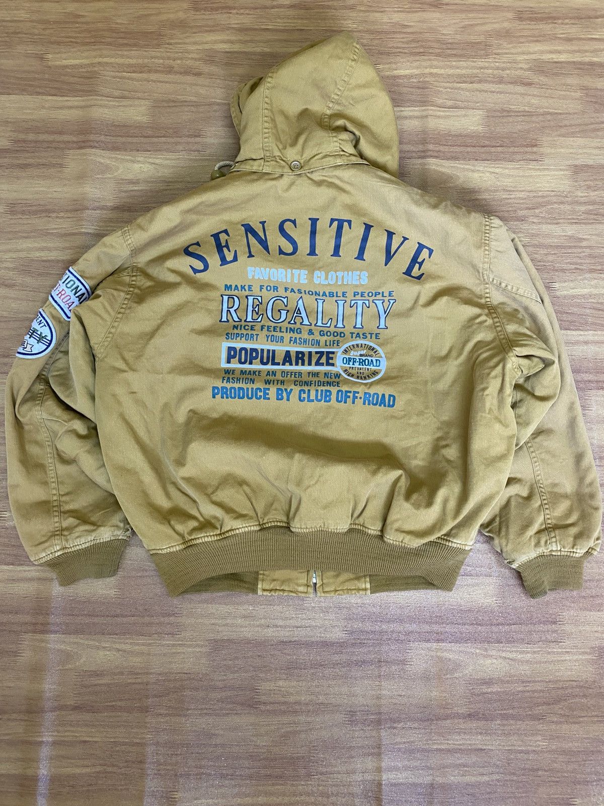 Japanese Brand Off road international bomber jacket Size US M / EU 48-50 / 2 - 2 Thumbnail