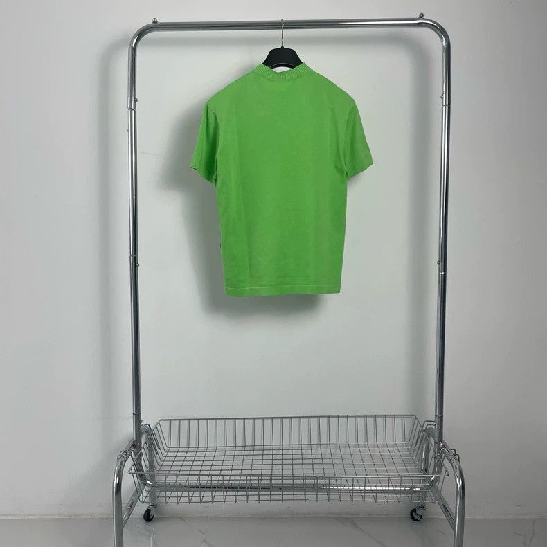 Louis Vuitton Louis Vuitton Green pin knit short sleeves Size US XXS / EU 40 - 2 Thumbnail