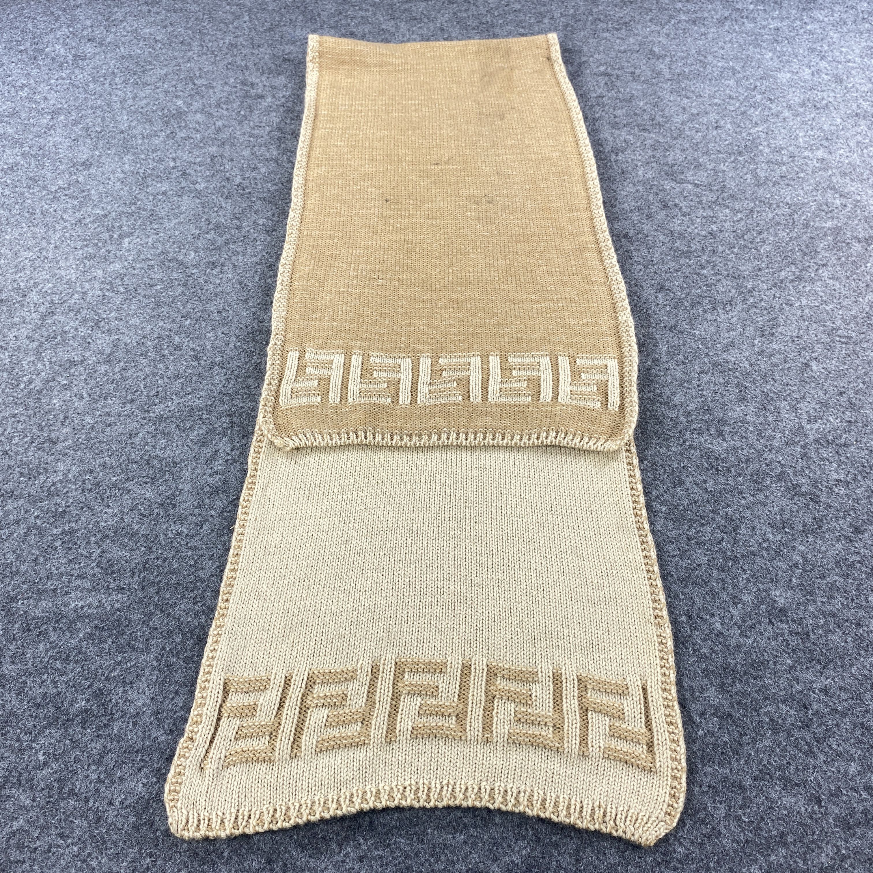 Fendi × Vintage FENDI Scarf # Muffler # Neckwear # D471 Size ONE SIZE - 11 Thumbnail