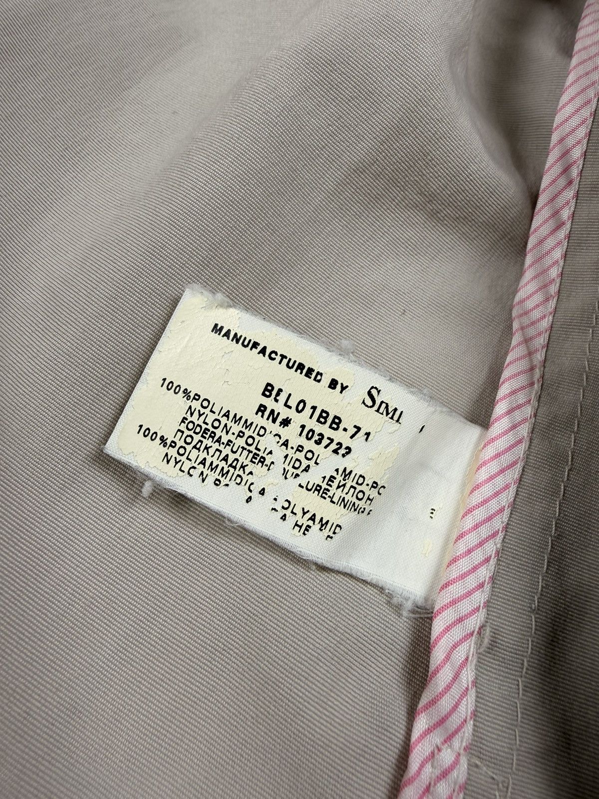 Armani Armani Jeans Double Breasted Trench Coat Jacket Belt Size L / US 10 / IT 46 - 10 Thumbnail