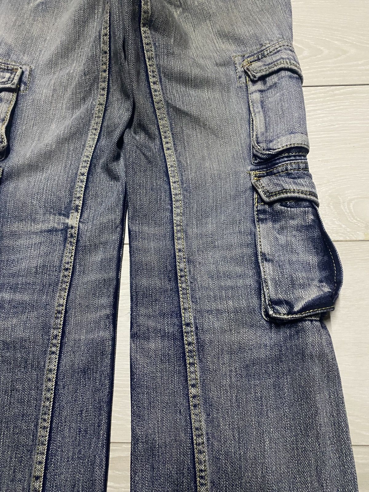 Nicole Club Japanese Nicole Club Tactical Multipocket Flare Jeans Size US 28 / EU 44 - 8 Thumbnail