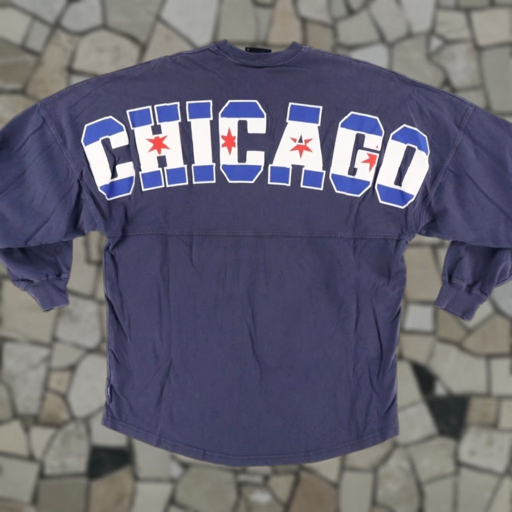 ESPIRIT Spirit Jersey Chicago Solid Long Sleeve T-Shirt Navy Women's S Size S / US 4 / IT 40 - 1 Thumbnail