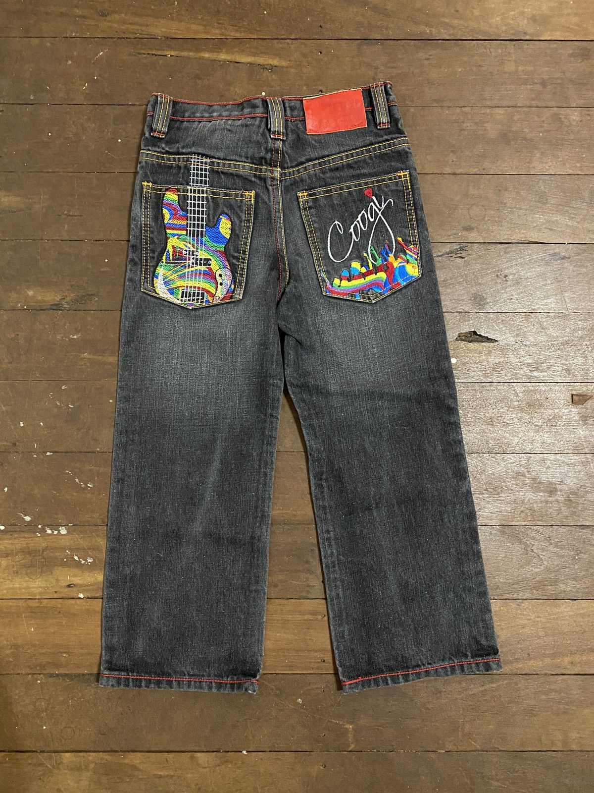 Vintage Vintage embroidered Coogi denim jeans. Size US XS / EU 42 / 0 - 3 Thumbnail