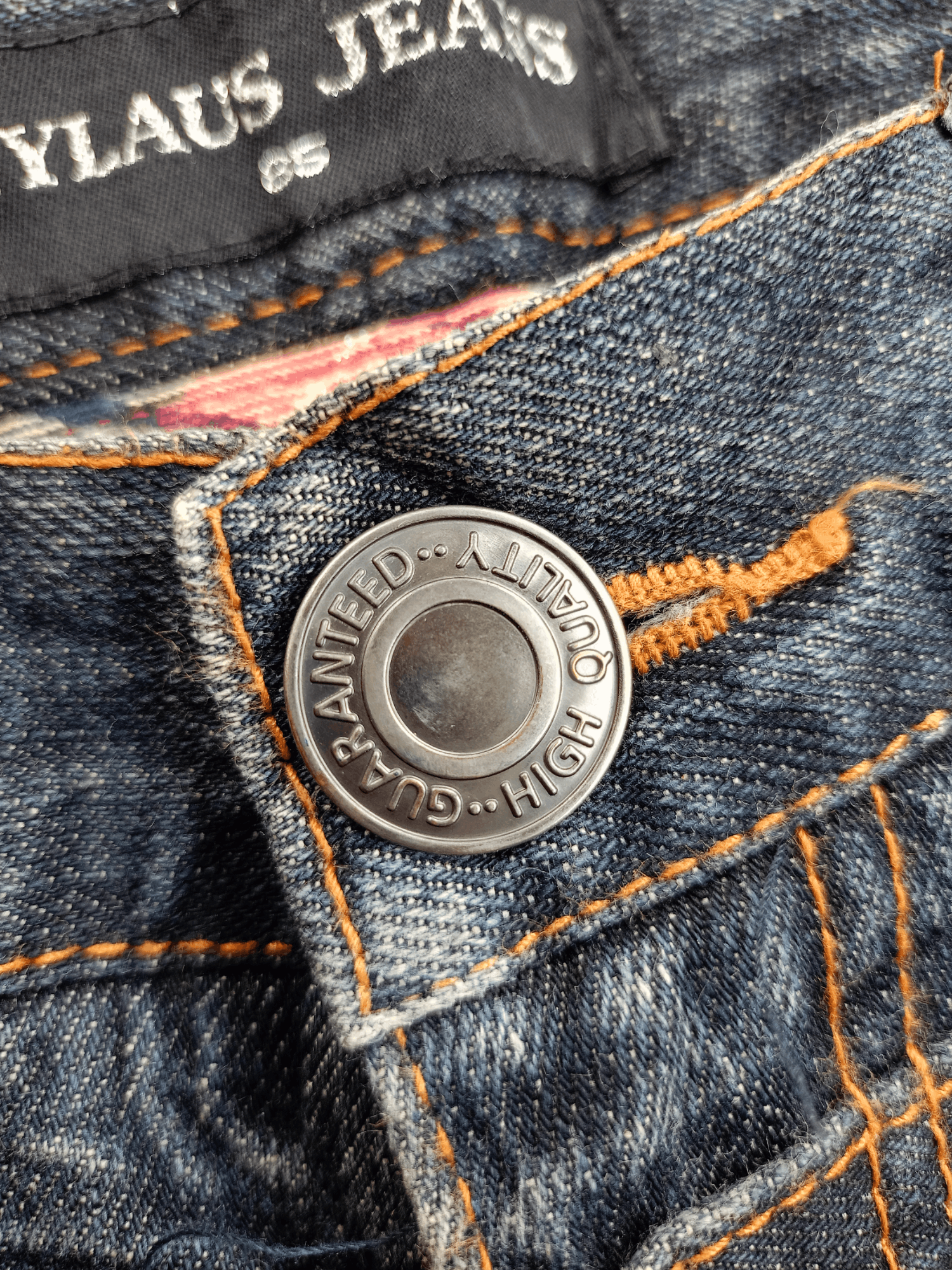 Japanese Brand × Vintage NYLAUS JEANS Japanese Brand Vintage Streetwear Denim Size US 32 / EU 48 - 15 Thumbnail