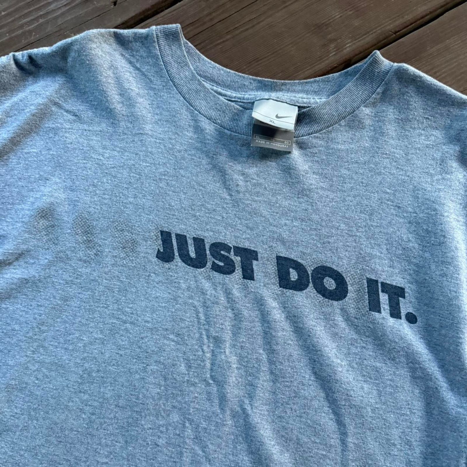 Nike × Vintage Y2K Just Do It Nike tee Size US XL / EU 56 / 4 - 2 Thumbnail