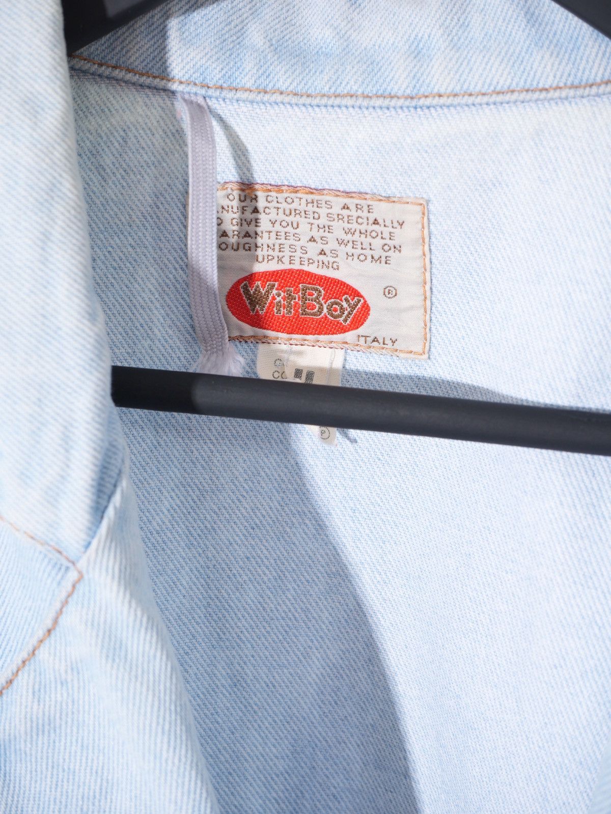 Other Vintage WITBOY Denim Jacket Made in Italy M-L Size US M / EU 48-50 / 2 - 3 Thumbnail