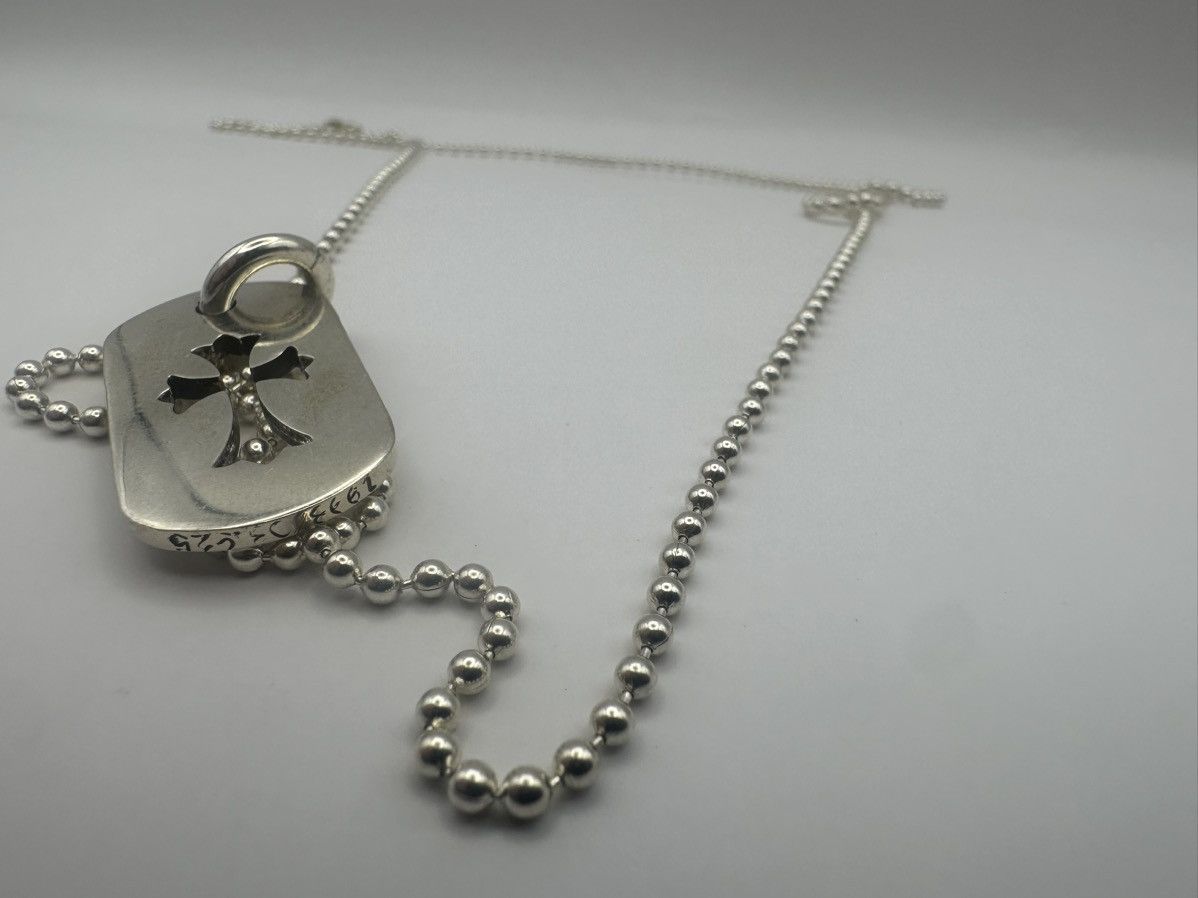 Chrome Hearts Chrome hearts silver cross cut out dog tag Size ONE SIZE - 6 Thumbnail