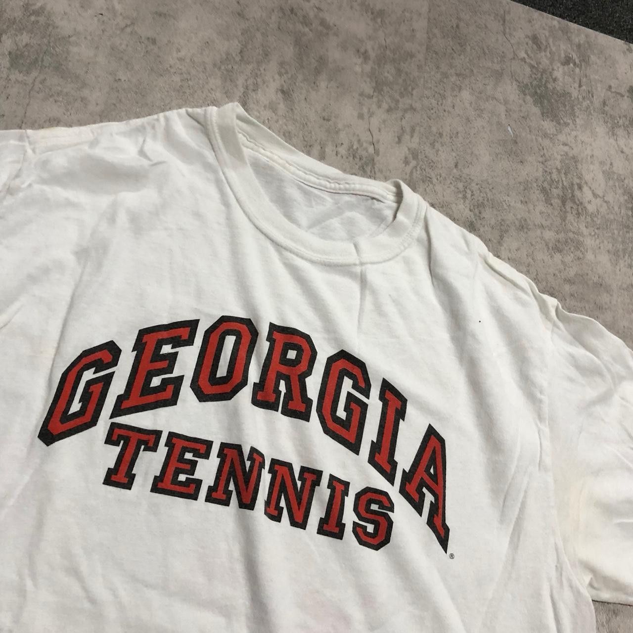 Other White Georgia Bulldogs Tennis T-Shirt #UGA #Tennis Size US L / EU 52-54 / 3 - 2 Thumbnail