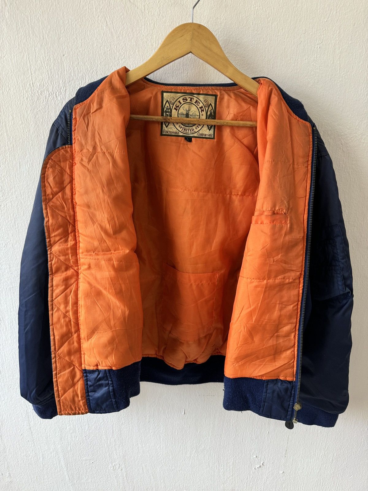 Japanese Brand Kister Bomber Jacket Size US L / EU 52-54 / 3 - 10 Thumbnail