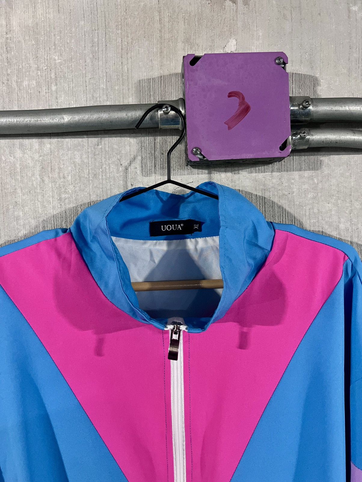 Other UQUA XL Windbreaker 💙💗💜 Size XL / US 12-14 / IT 48-50 - 3 Thumbnail