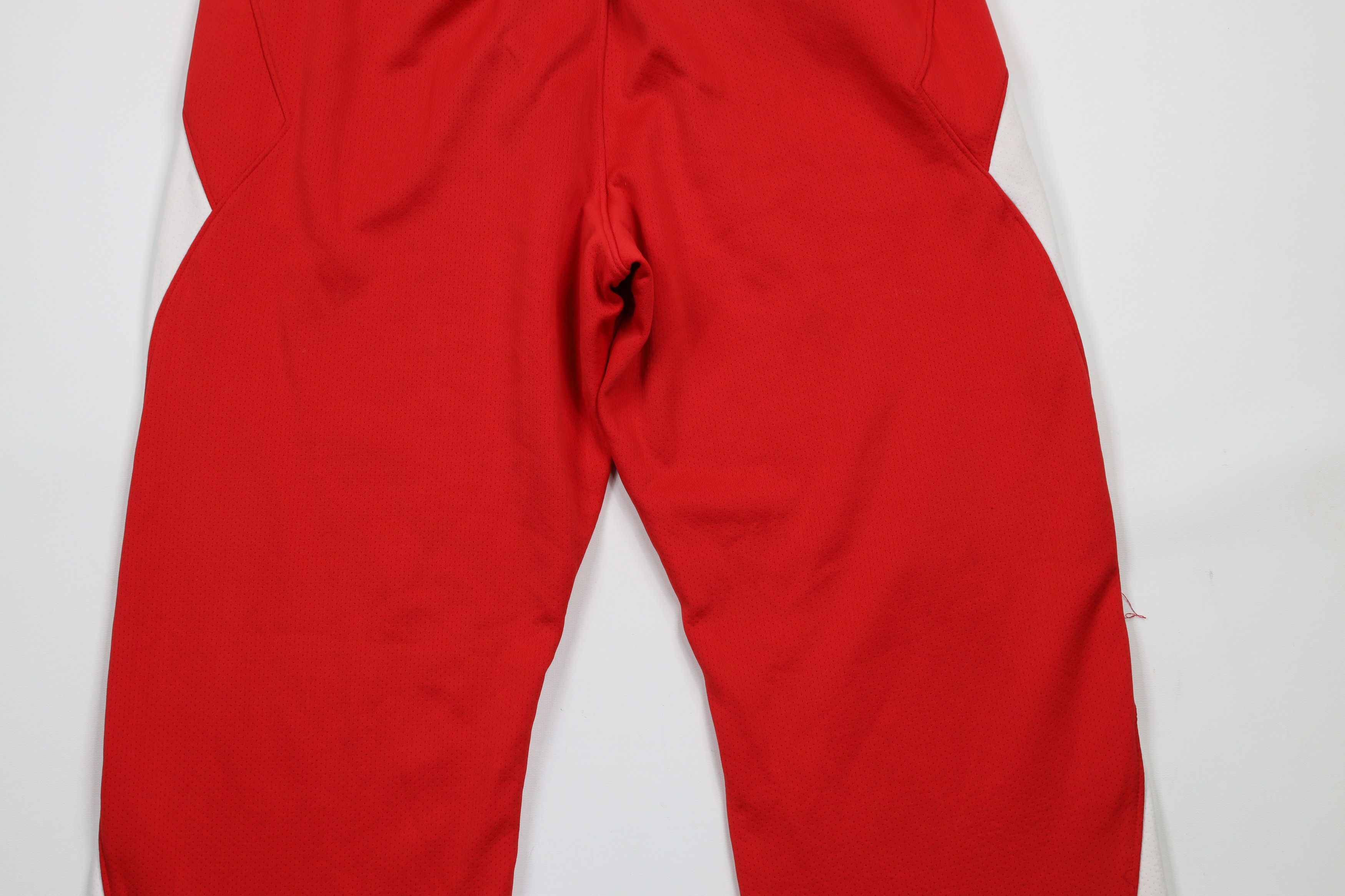 Nike × Vintage Vintage Nike Travis Scott Mini Swoosh Wide Leg Sweatpants Size 36 - 16 Thumbnail