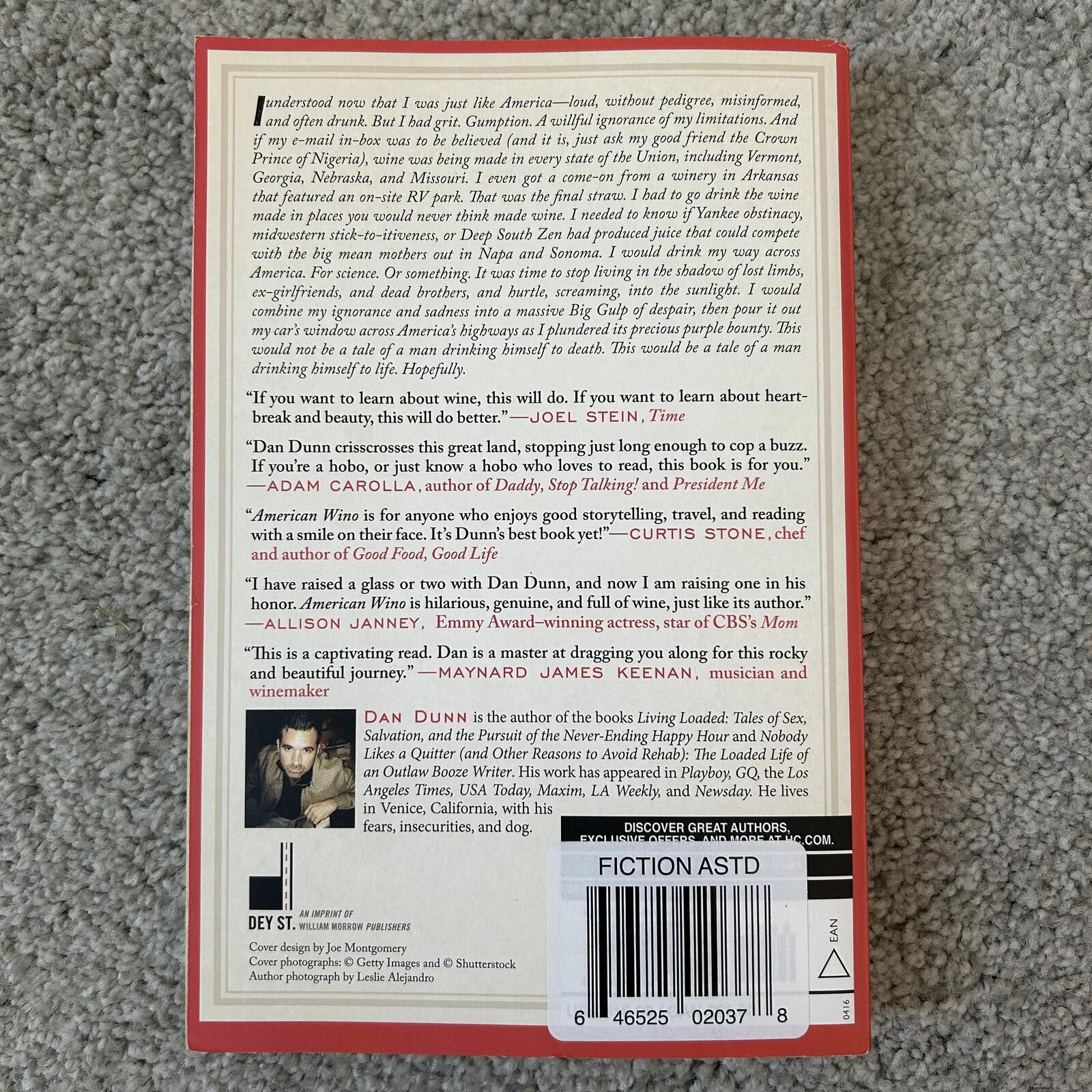 Unknown London American Wino by Dan Dunn - Paperback Book Size ONE SIZE - 2 Thumbnail